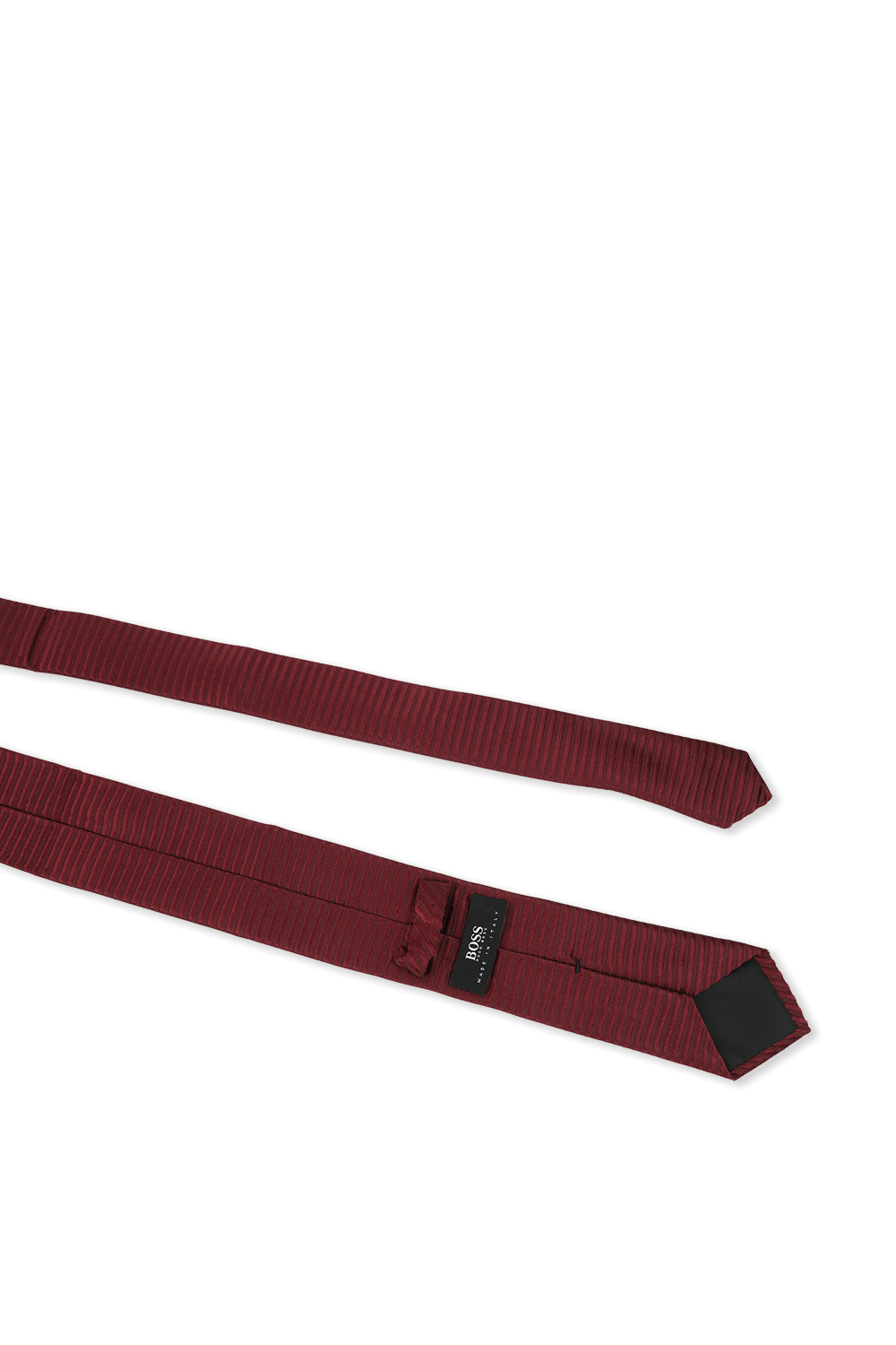 תמונה אחורית של Red Silk Tie