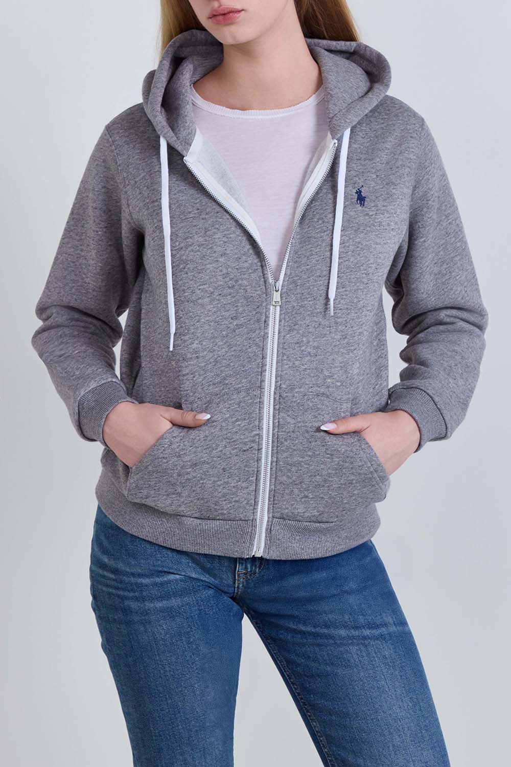 תמונת דוגמן קידמית של קפוצ'ון כותנה