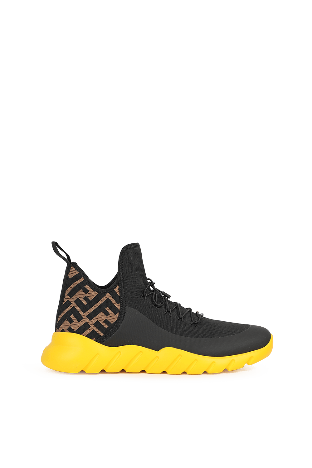 תמונה קידמית של Black Sneakers High-Tops