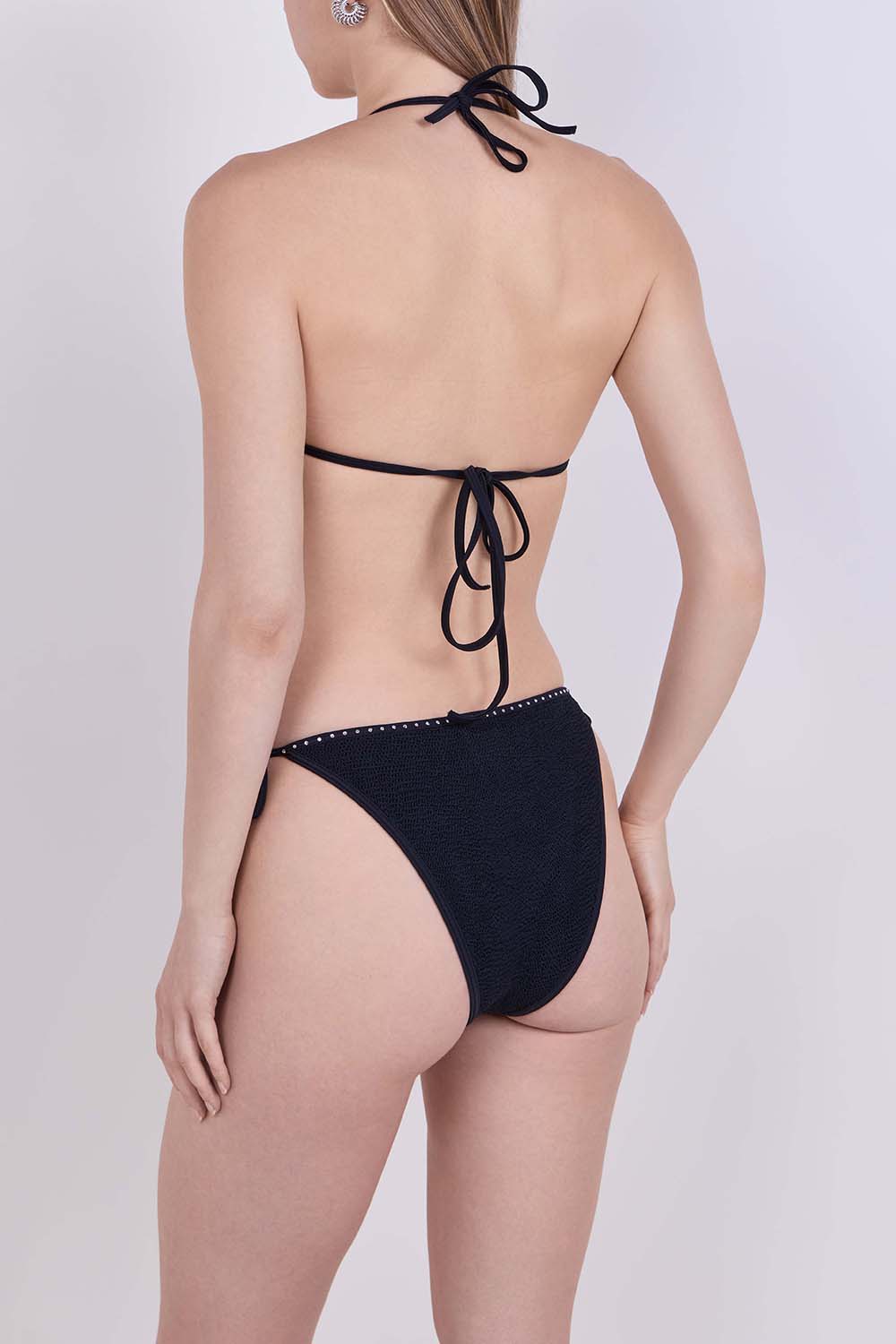 תמונת דוגמן אחורית של חזיית ביקני אבני &reg;Swarovski