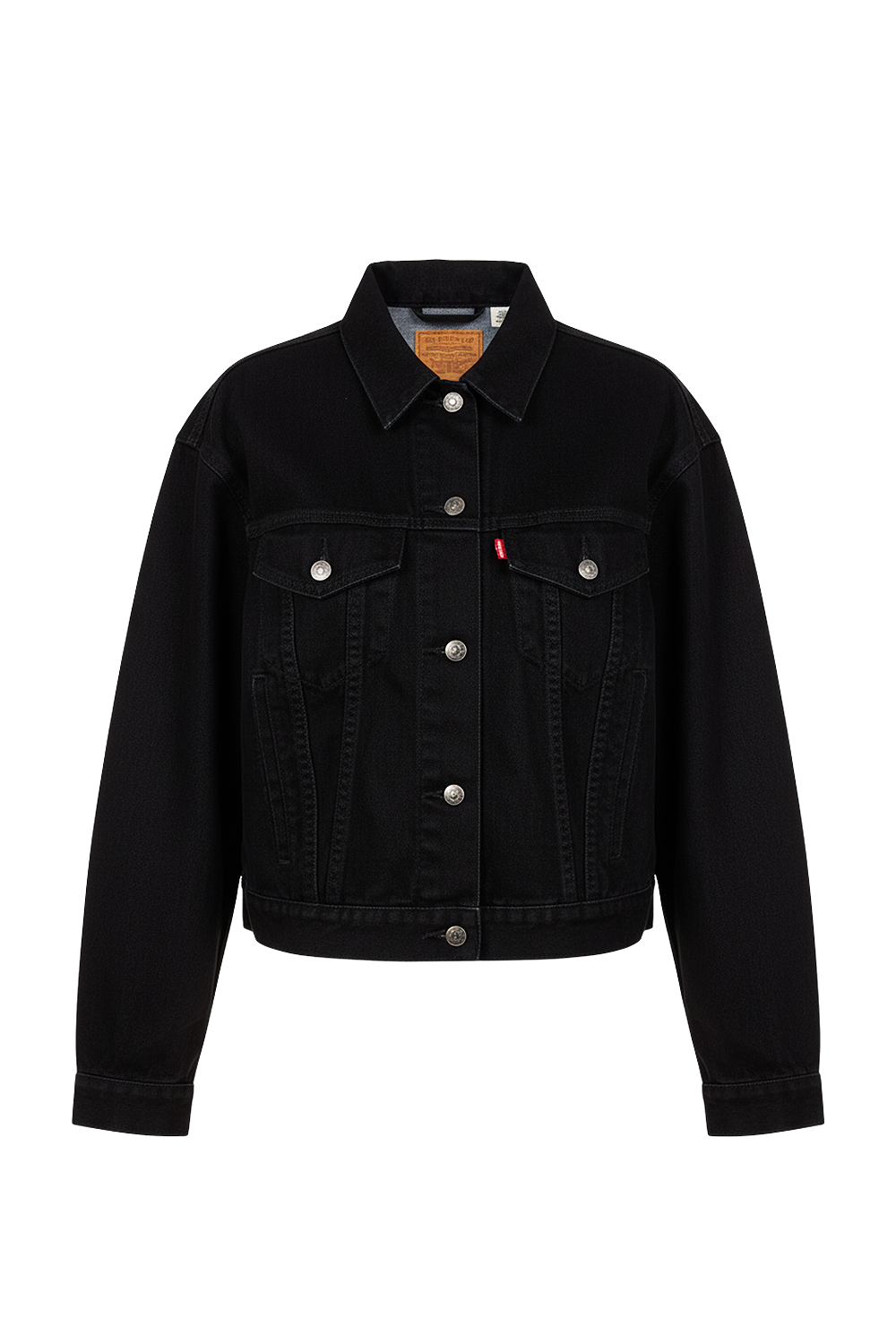 תמונה קידמית של ז'קט ג'ינס טראקר 90