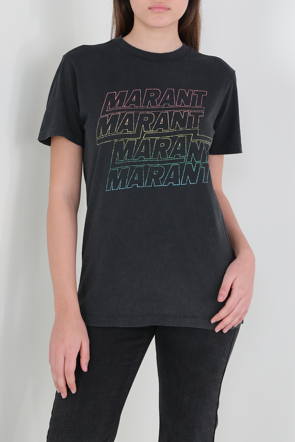 תמונת דוגמן קידמית של חולצת טי