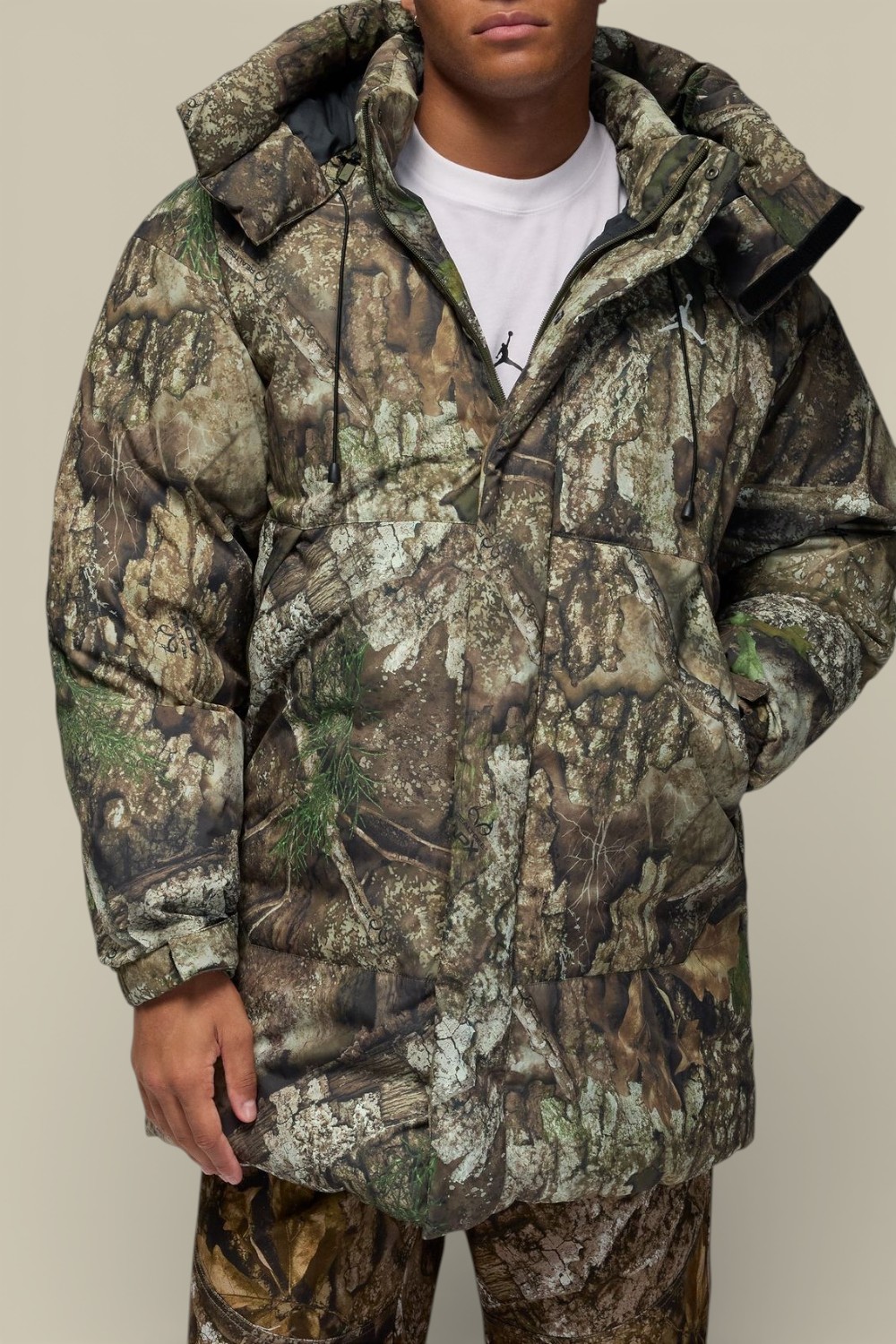 תמונת דוגמן קידמית של מעיל פוך Jordan Flight