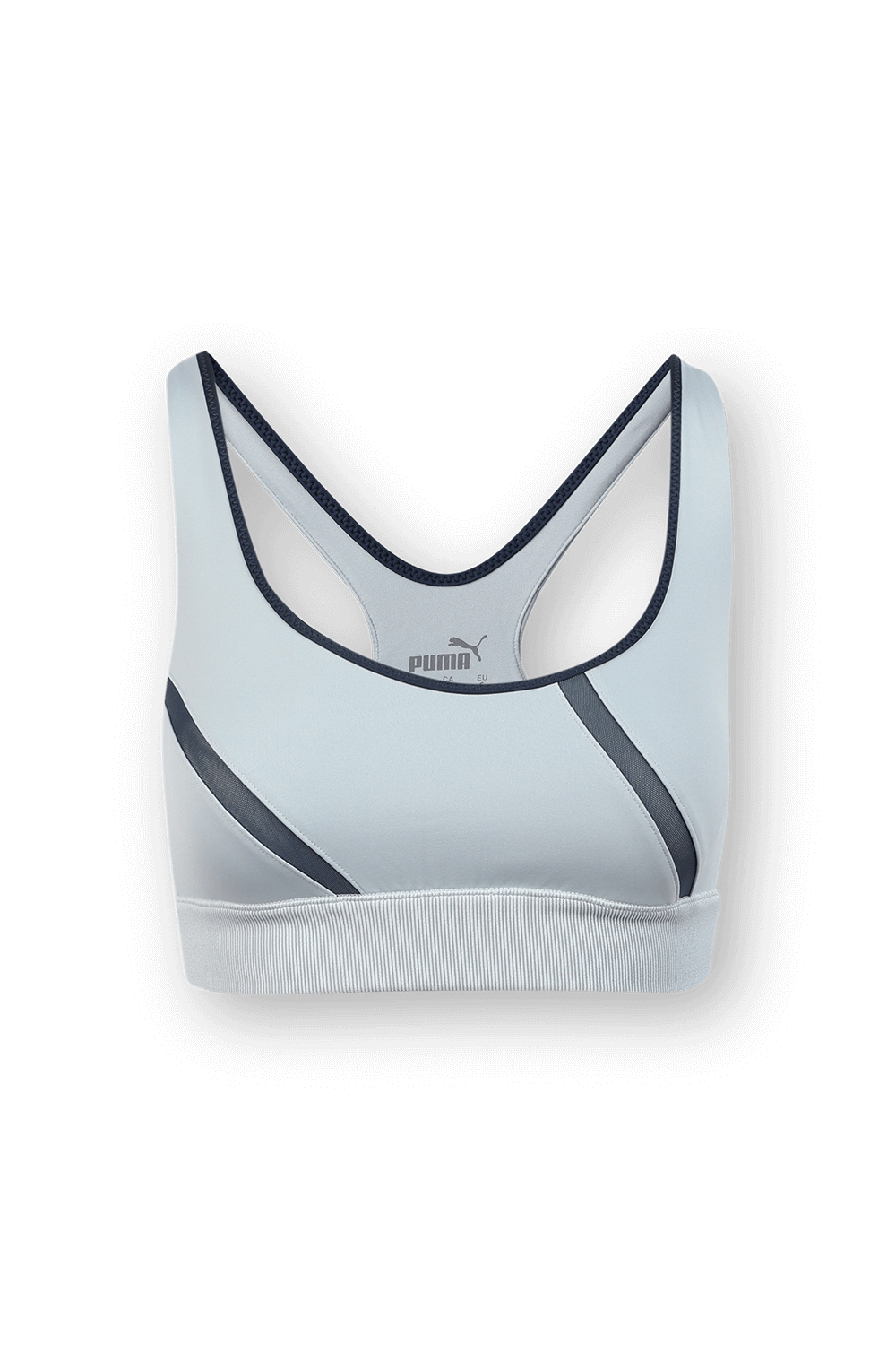 תמונה קידמית של Bra Exhale Mesh Curve Training in Light Blue