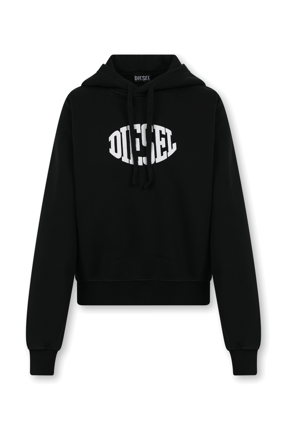 תמונה קידמית של סווטשירט קפוצ'ון לוגו