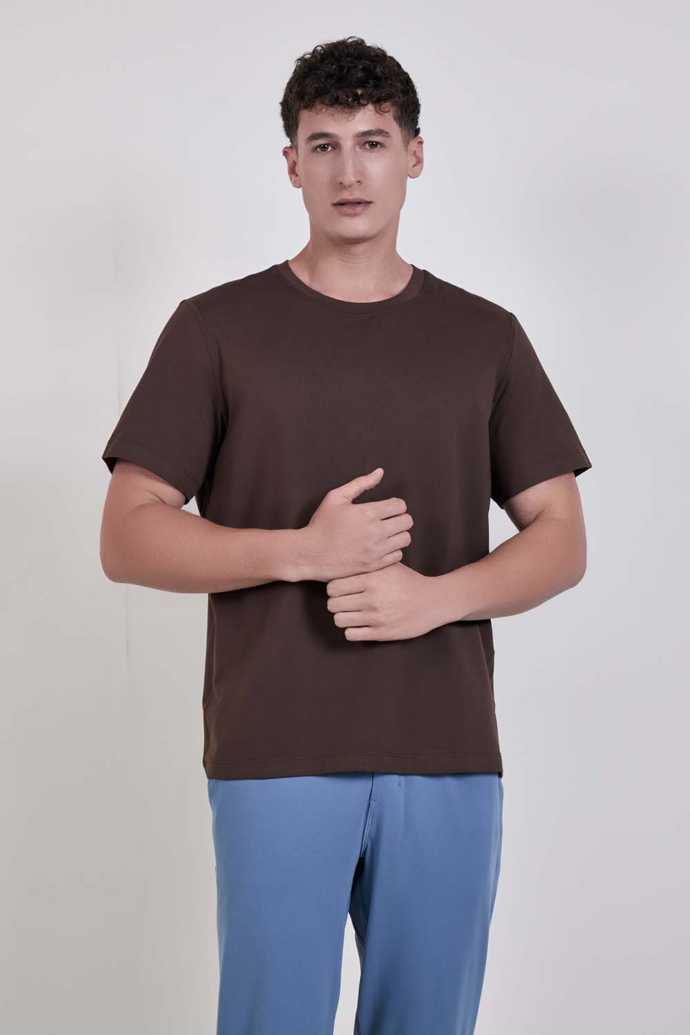 תמונת דוגמן קידמית של Soft Jersey Short Sleeve