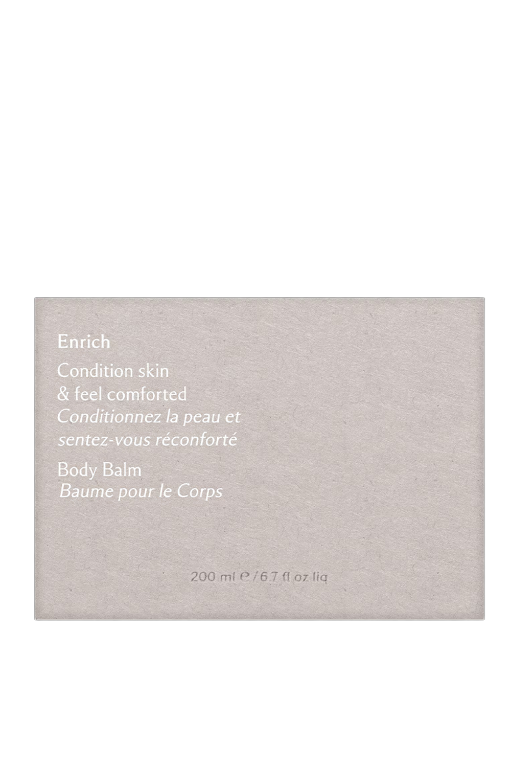 תמונה אחורית של Enrich Body Balm 200 ML