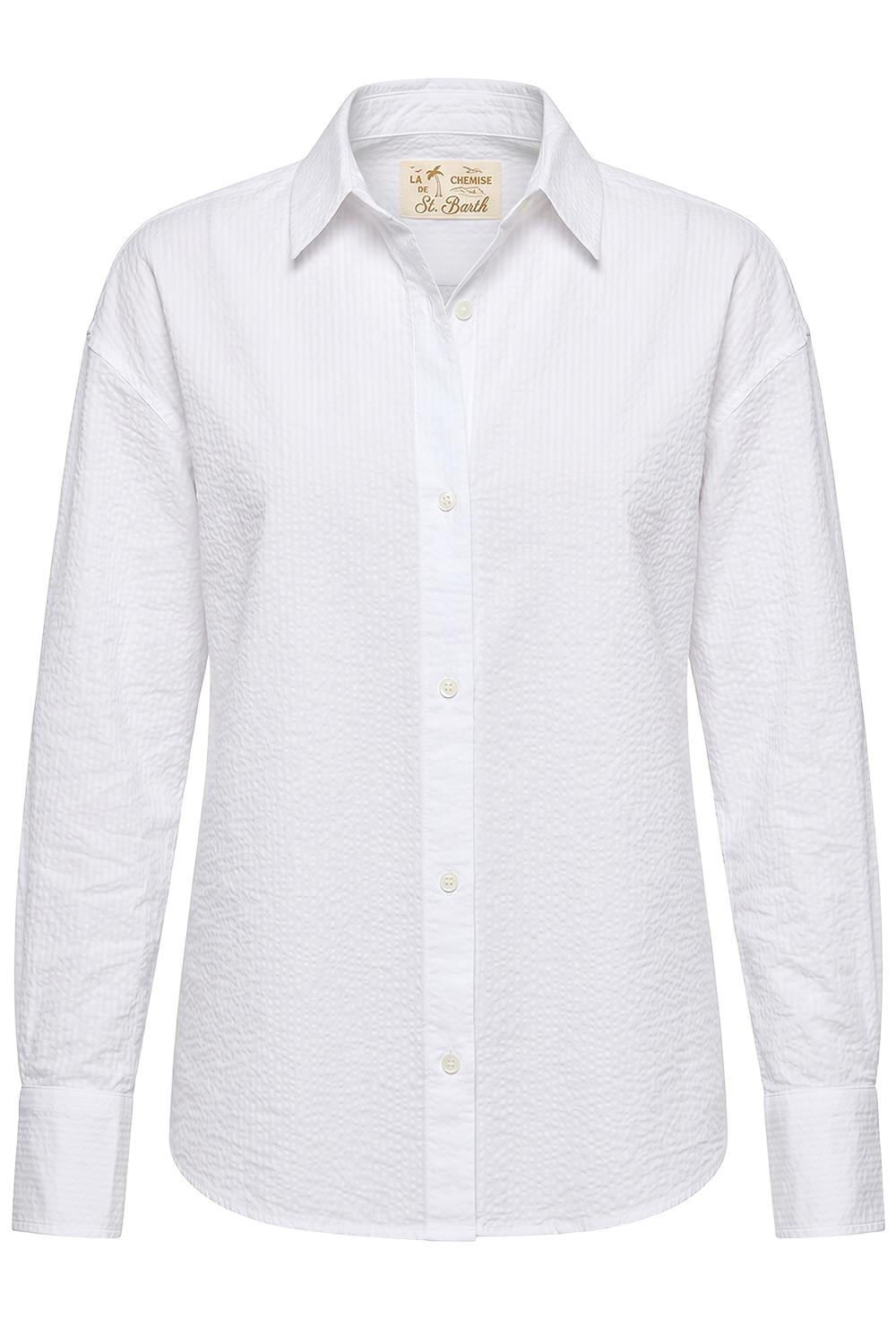 תמונה קידמית של חולצה מכופתרת