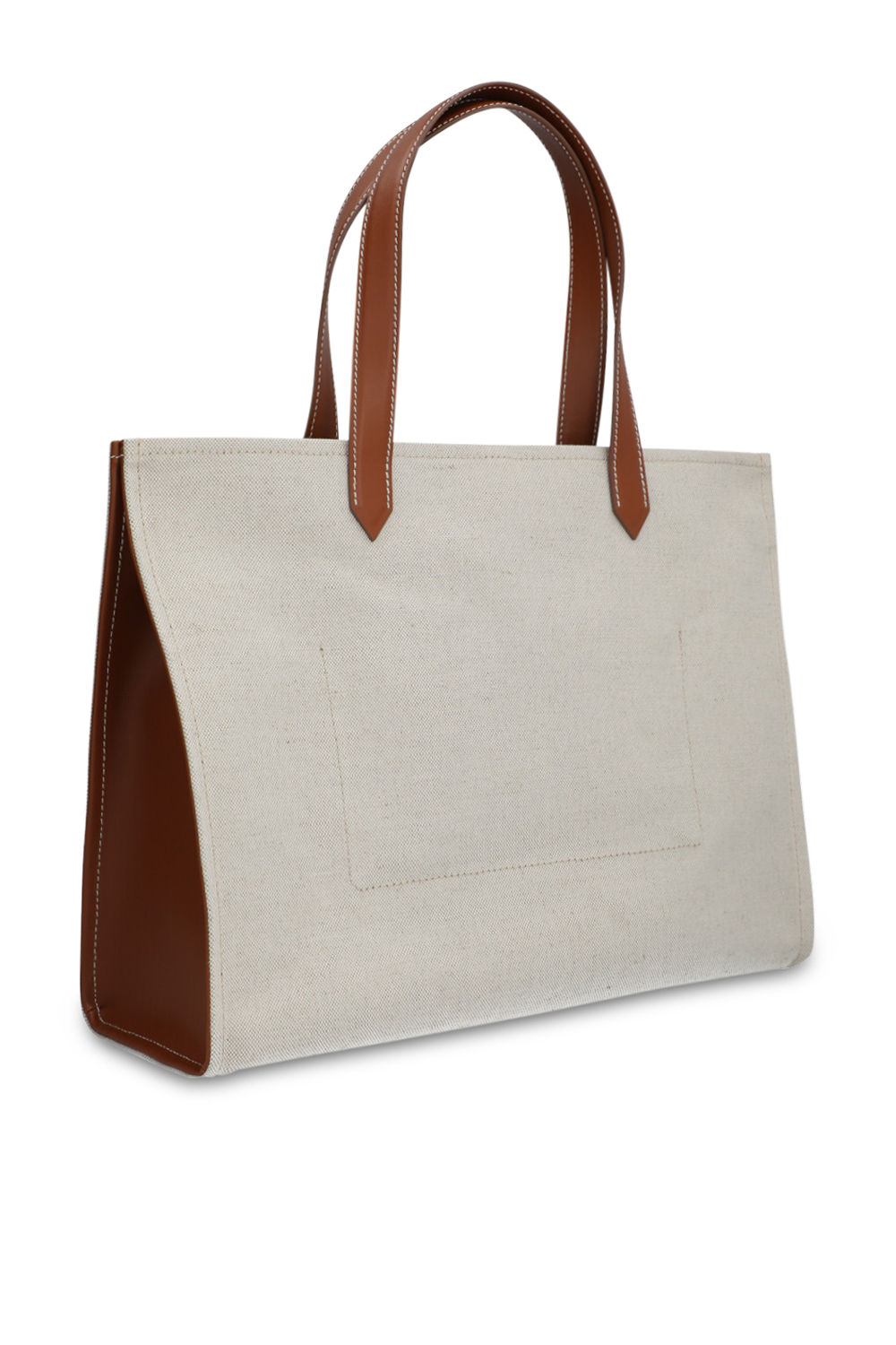 תמונה אחורית של תיק נשיאה קנבס