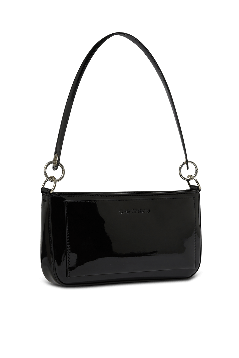 תמונה אחורית של תיק כתף לכה