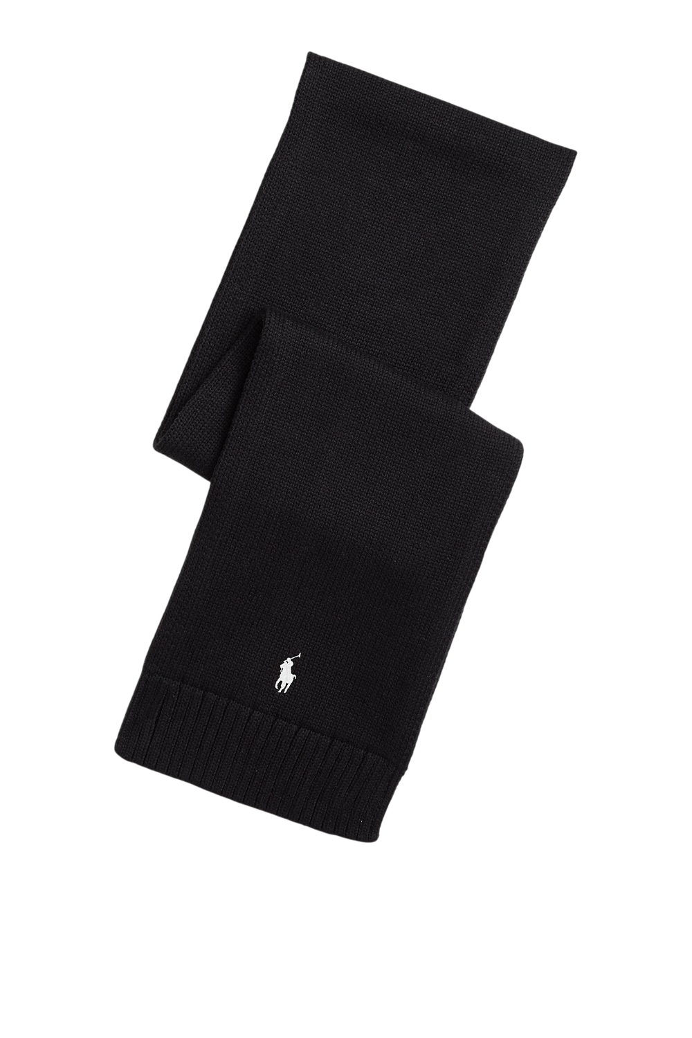 תמונה קידמית של צעיף סרוג