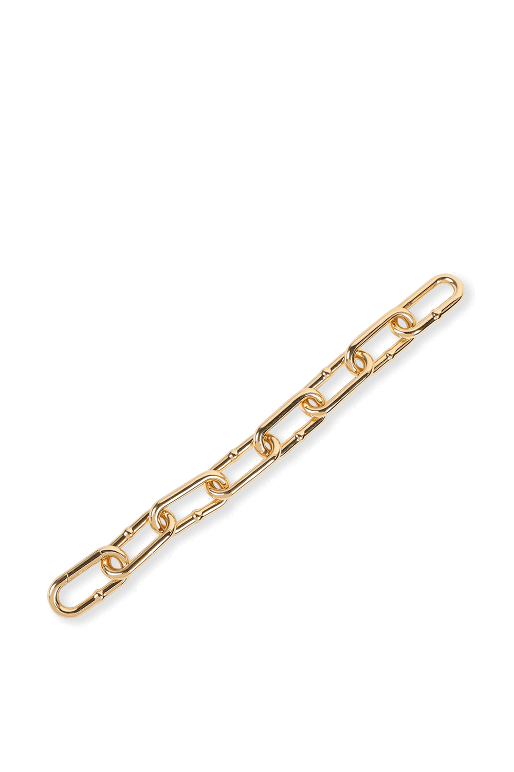 תמונה אחורית של צמיד חוליות בצבע זהב