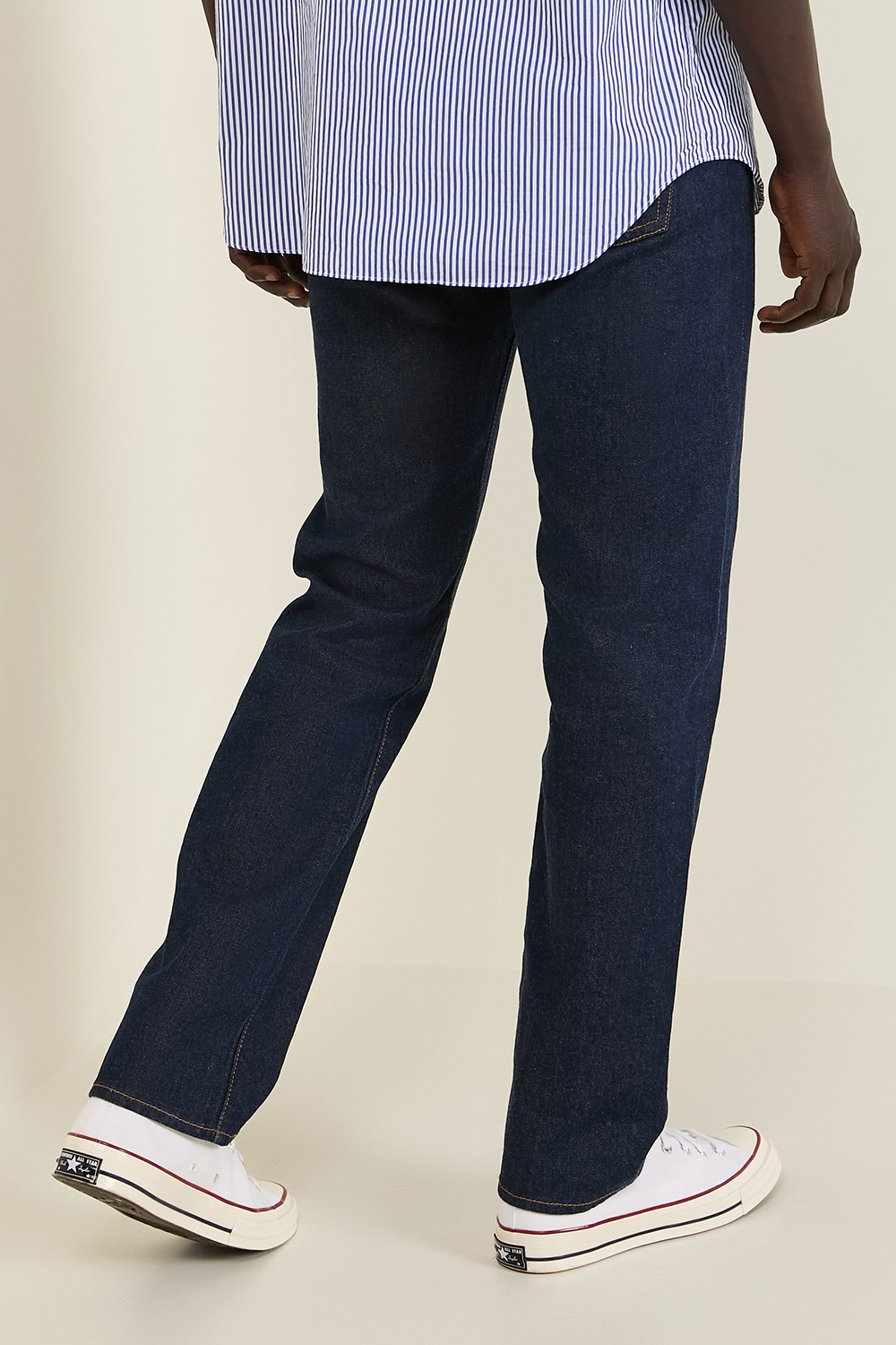 תמונת דוגמן אחורית של מכנסי ג'ינס 501