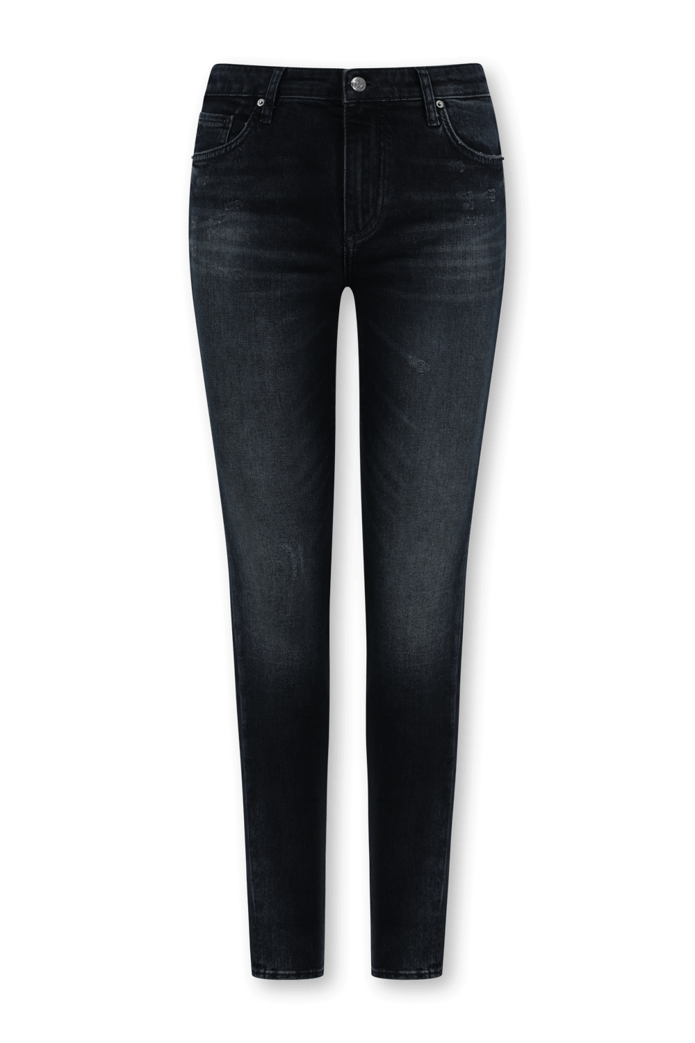 תמונה קידמית של מכנסי סקיני ג'ינס