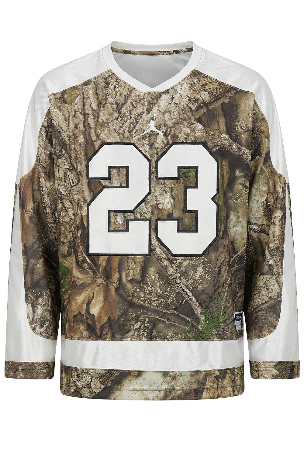 תמונה קידמית של חולצת הוקי אוברסייז נייקי ג'ורדן X רילטריי