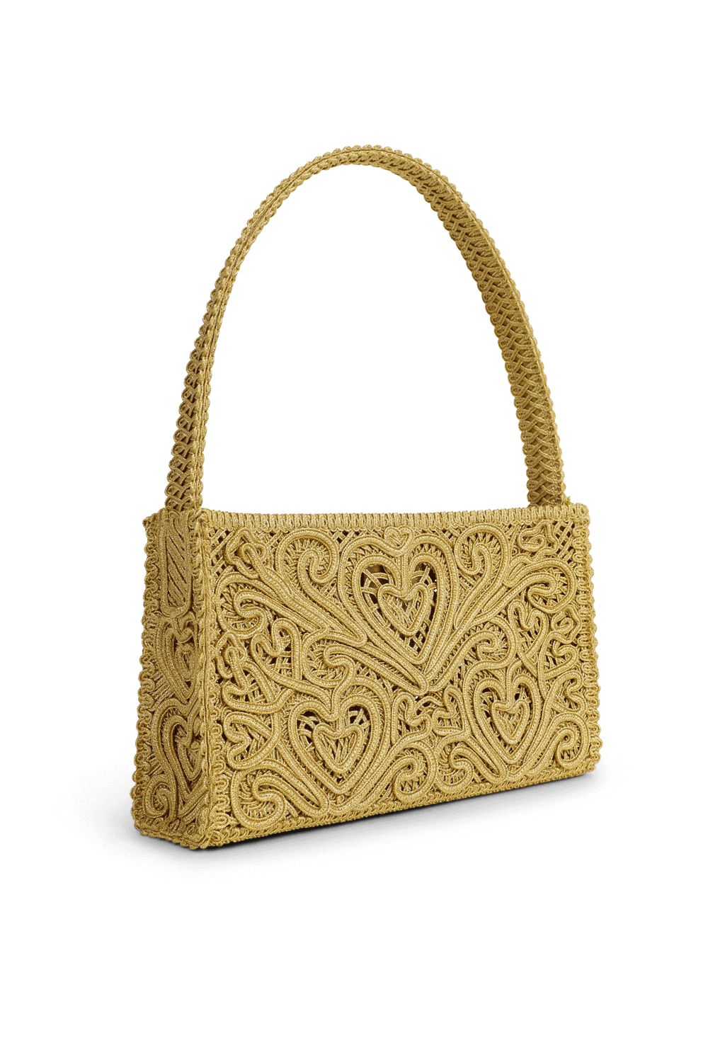 תמונה אחורית של תיק כתף שכבות אפליקציה