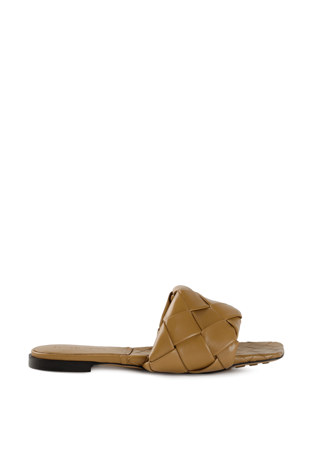BV Lido Flat Sandals in Fudge BOTTEGA VENETA
