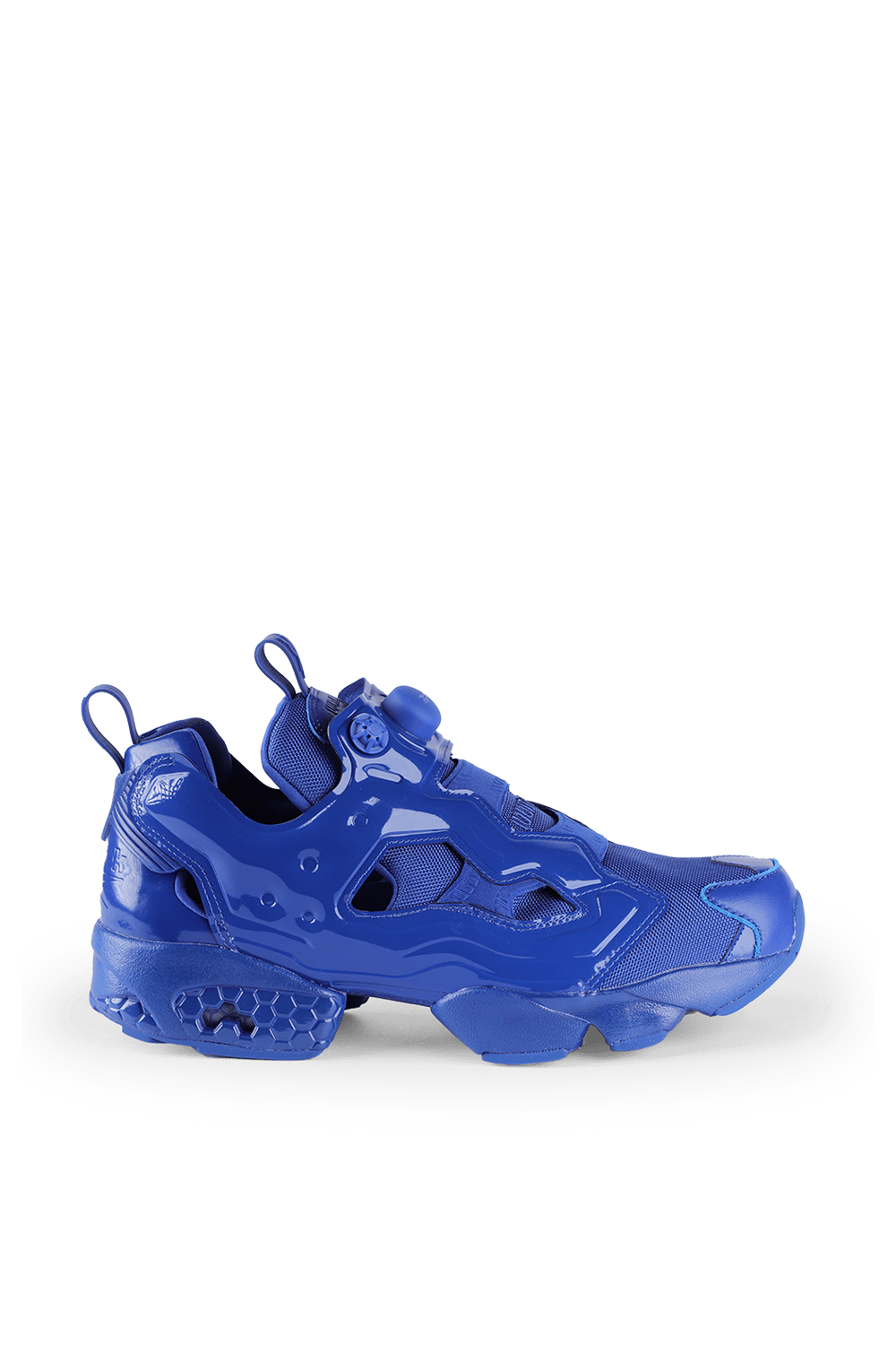 תמונה קידמית של Billionaire Boys Club x Reebok Fury Boost in Glossy Blue