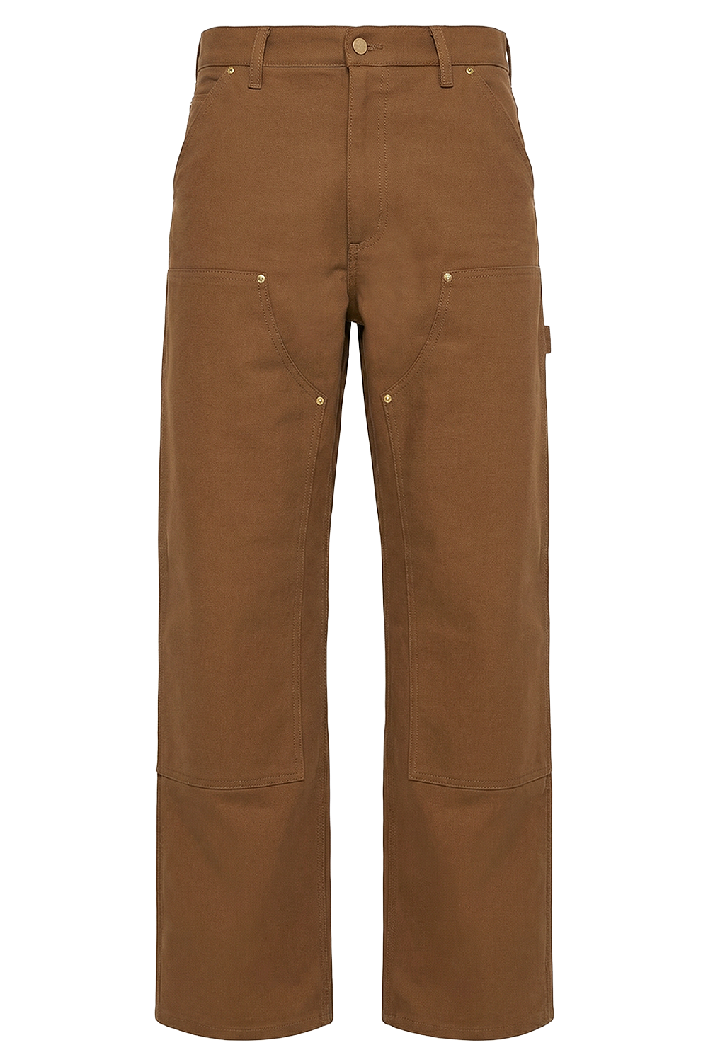 תמונה קידמית של מכנסי ג'ינס דאבל ניי