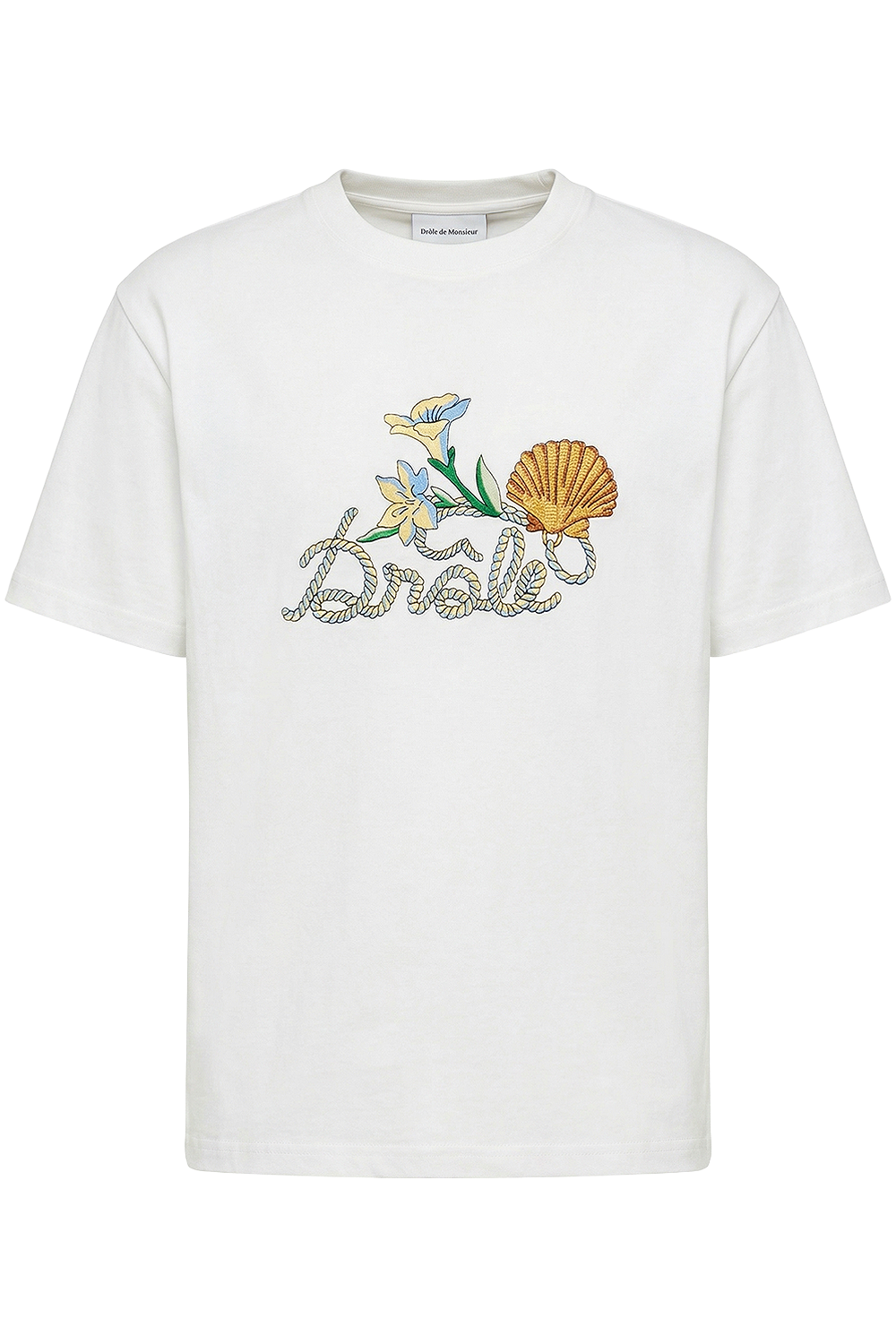 תמונה קידמית של חולצת טי בגזרה ישרה