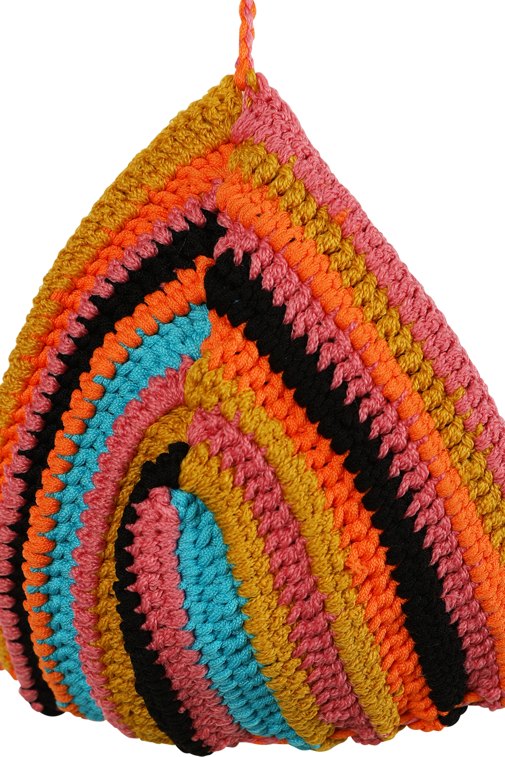 תמונה אחורית של חזיית בגד ים פראייה מבד קרושה