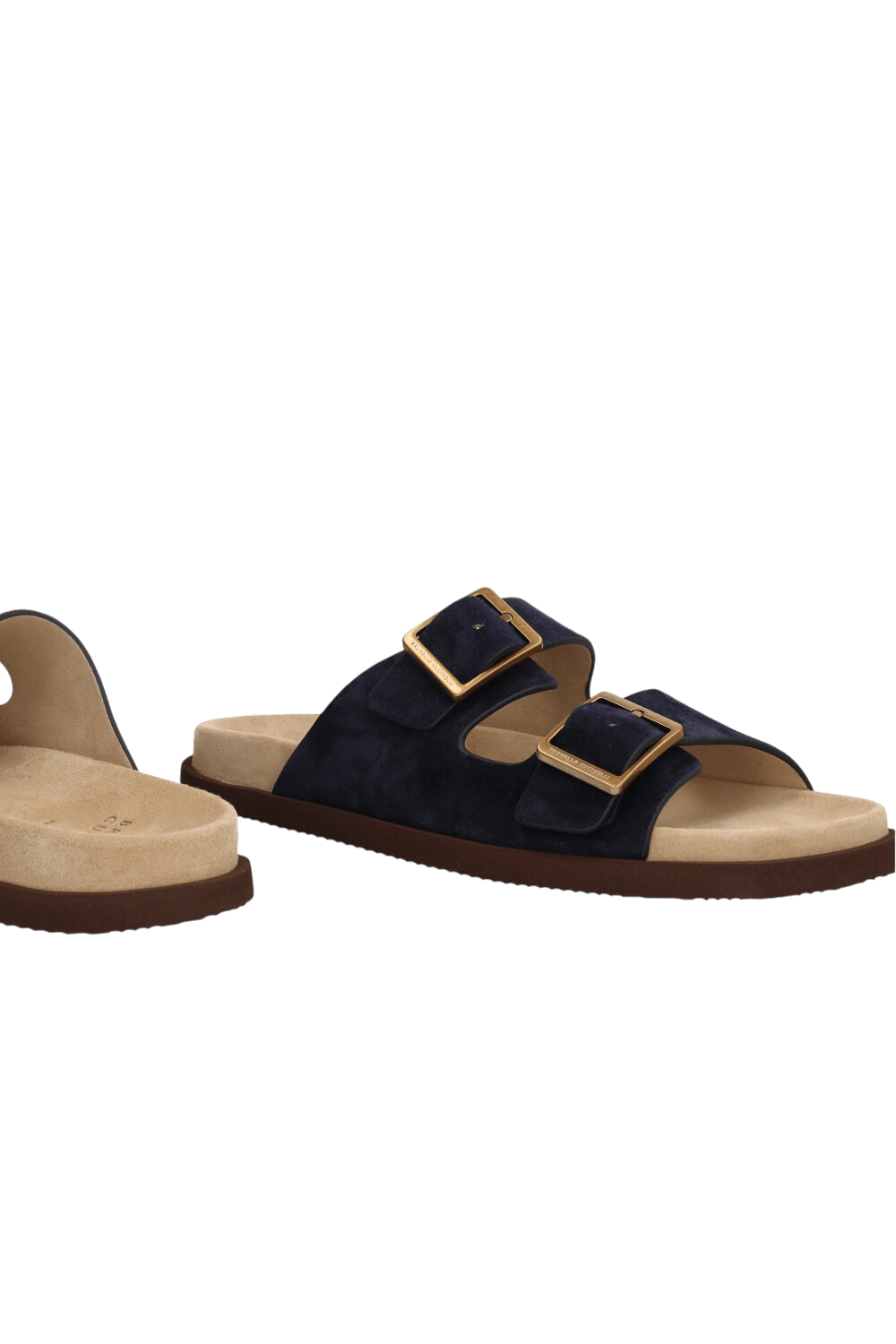 תמונת תקריב של כפכפי סלייד