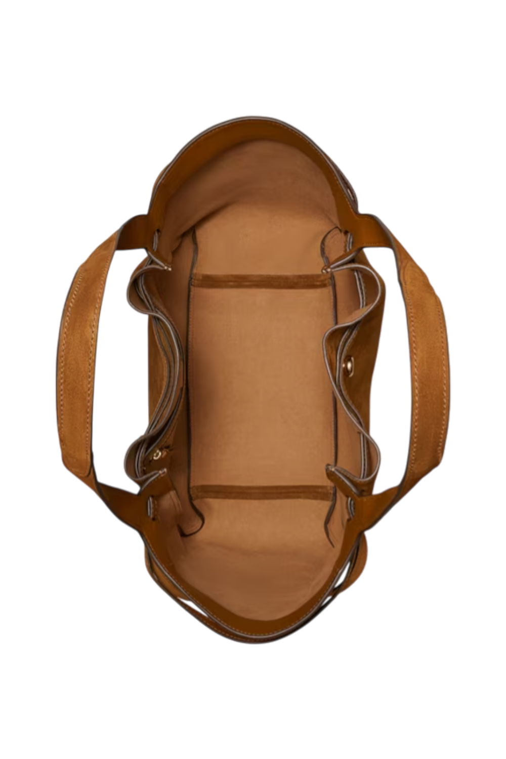 תמונת תקריב של 'תיק כתף רומי זמש לארג