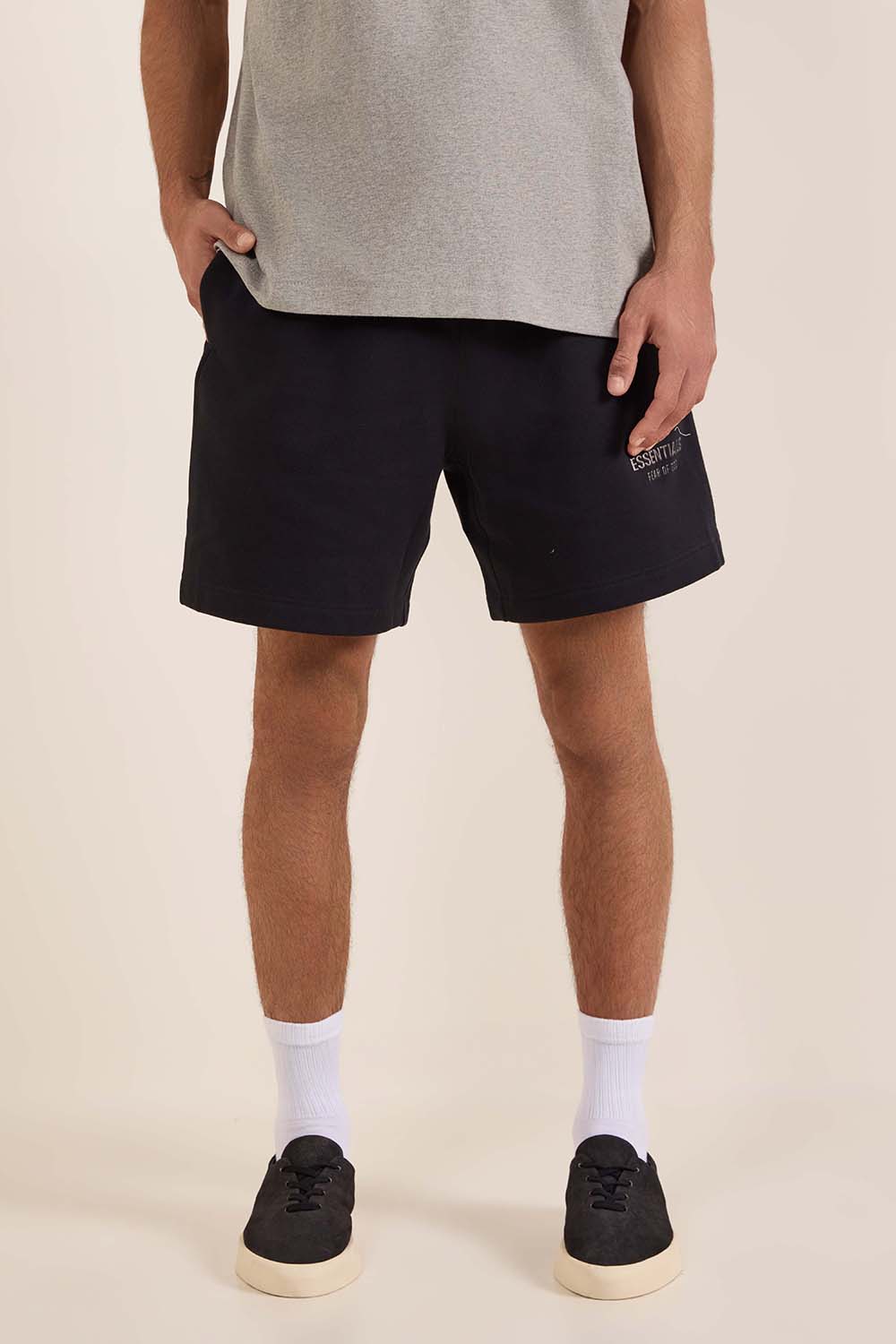 תמונת דוגמן קידמית של מכנסי כדורגל קצרים