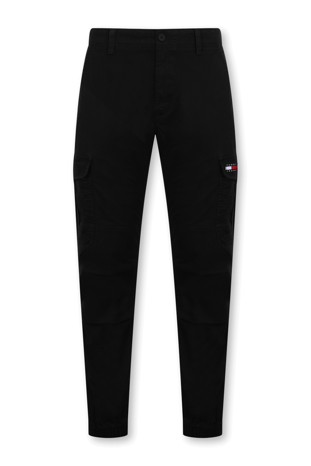 תמונה קידמית של מכנסי קרגו מכותנה אורגנית