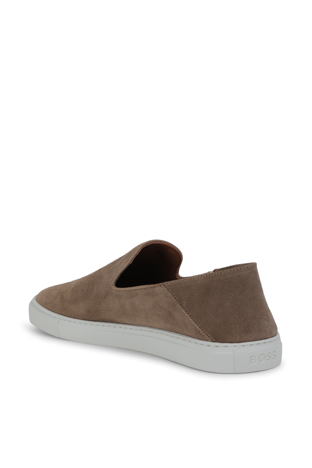 תמונה אחורית של נעלי מוקסין מזמש