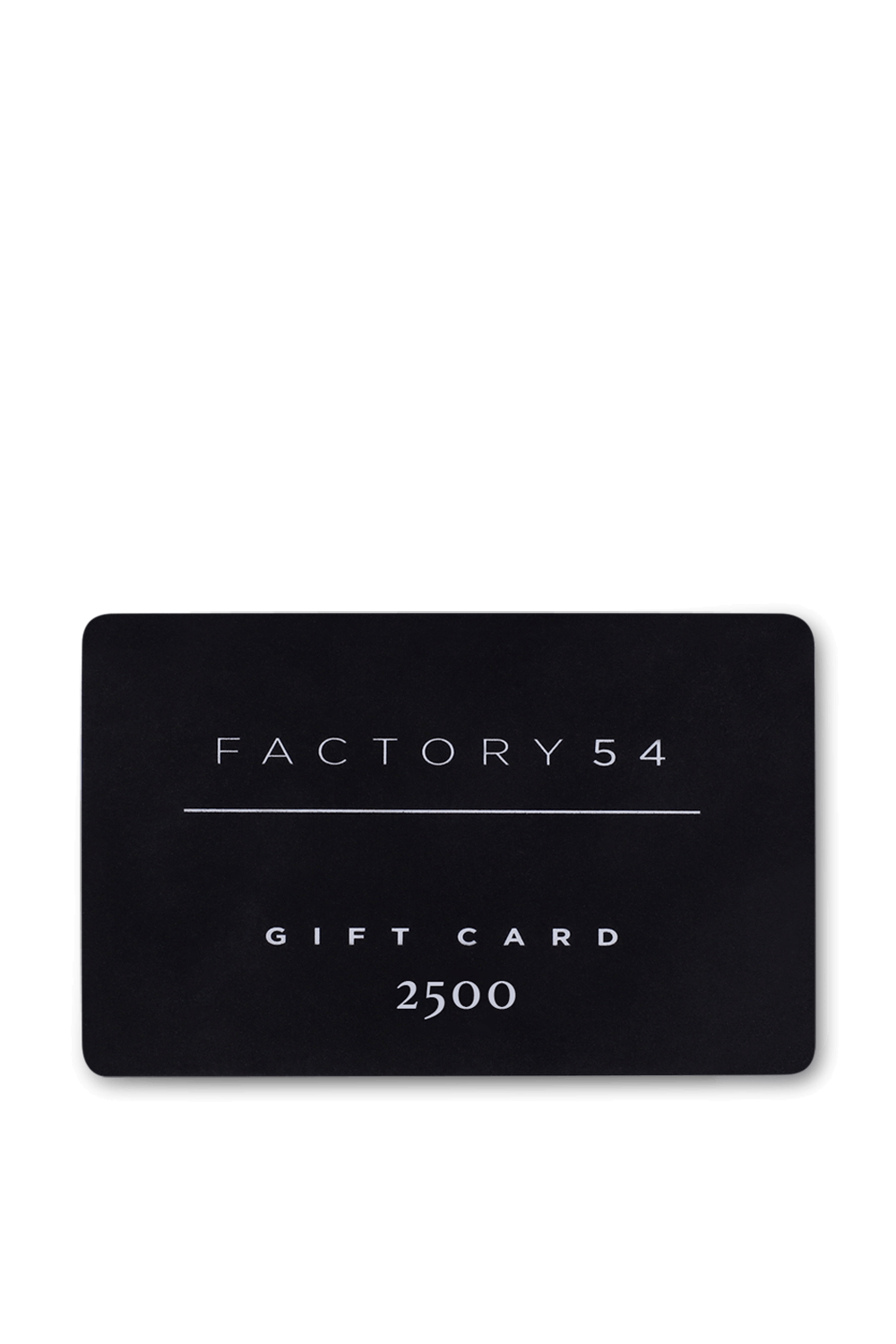 גיפט קארד על סך 2,500 שקלים GIFT CARD