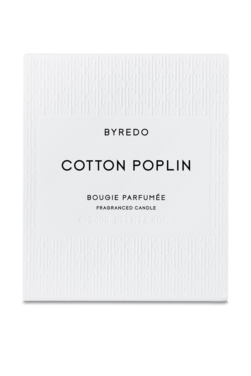 תמונה אחורית של Cotton Poplin Candle 240 gr