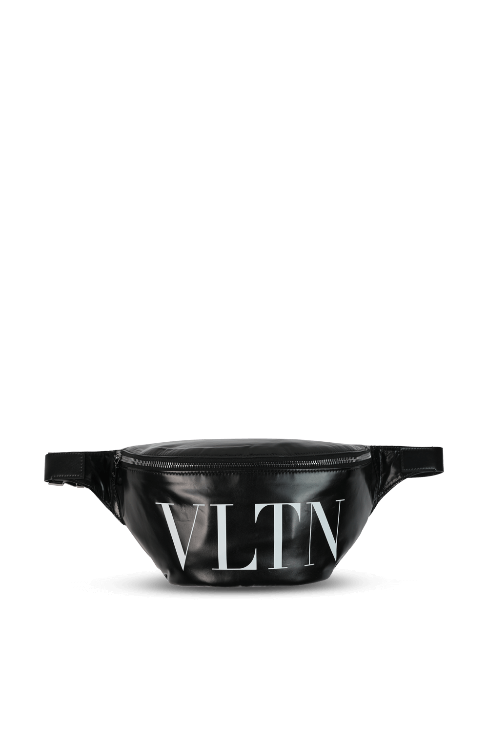 תמונה קידמית של תיק פאוץ' מעור מבריק