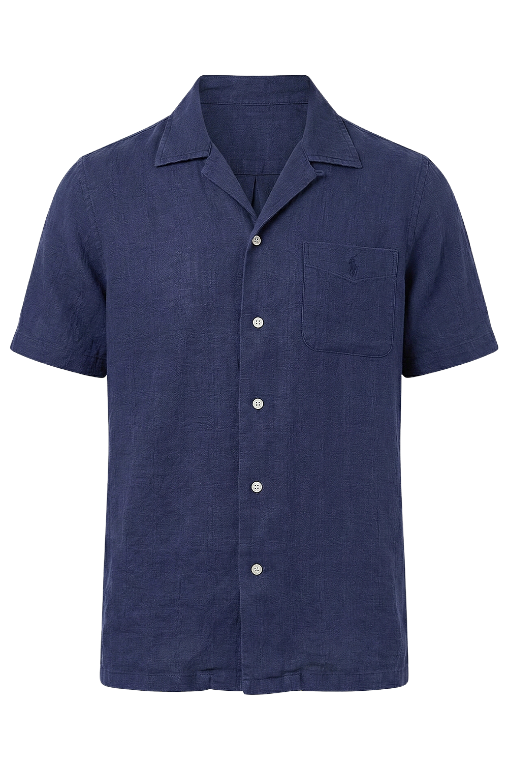 תמונה קידמית של חולצה מכופתרת שרוול קצר