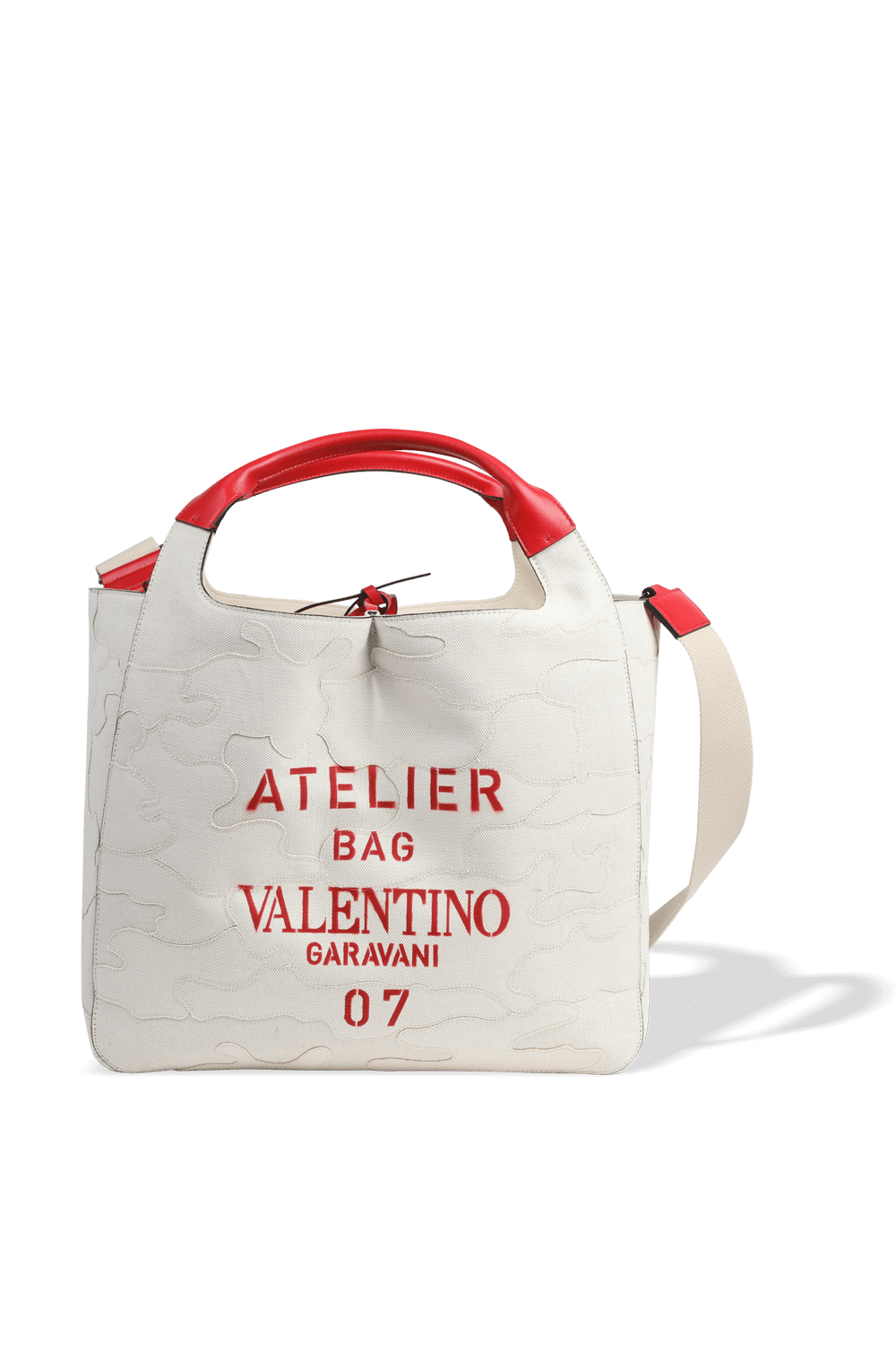 תמונה קידמית של תיק נשיאה בצבע טבעי