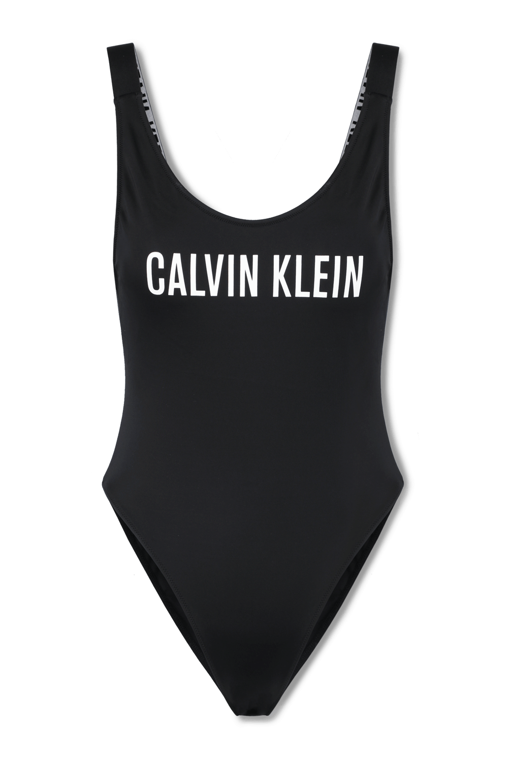 תמונה קידמית של Intense Power - Scoop Neck Swimsuit in Black