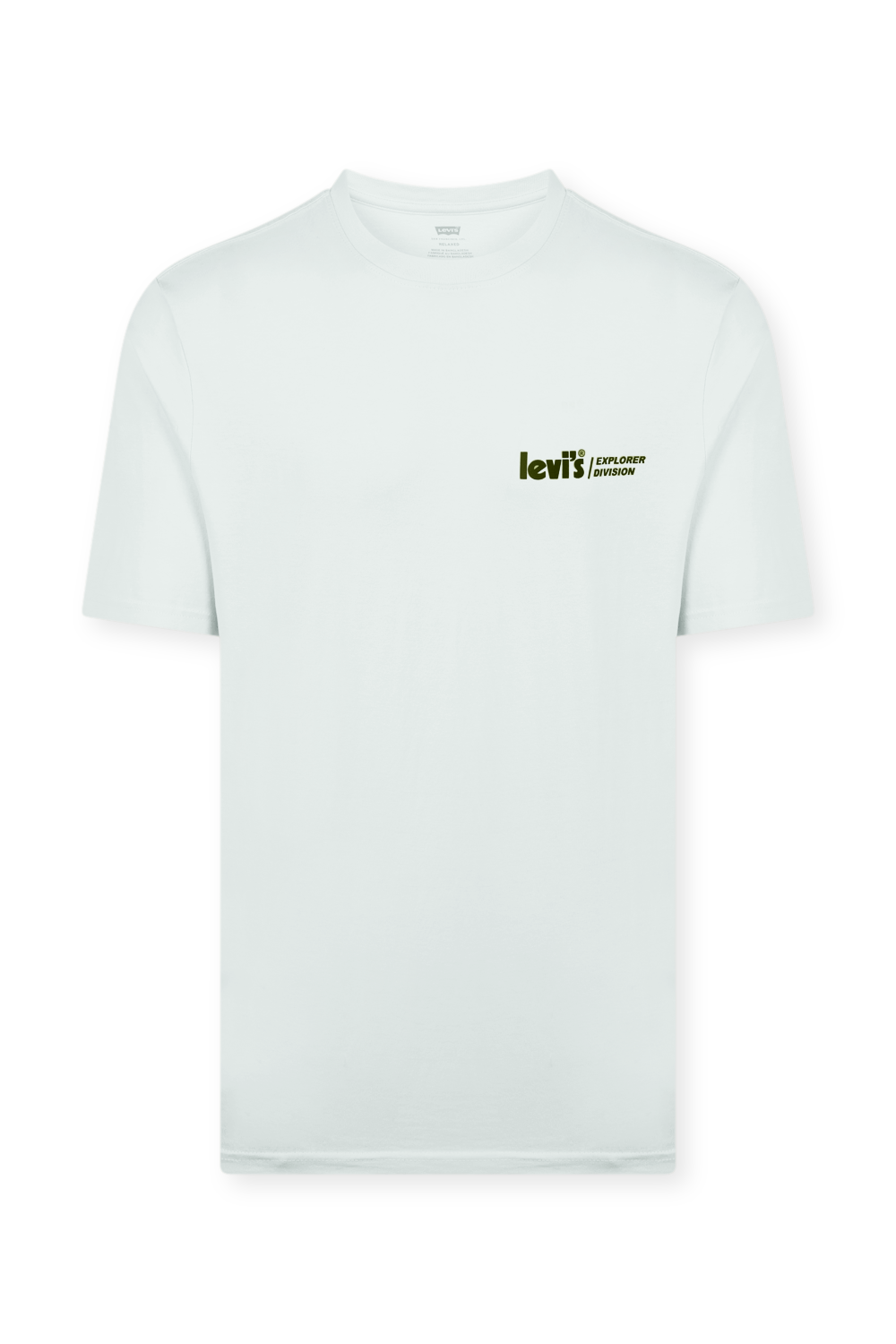 תמונה קידמית של חולצת טי עם הדפס אורות הצפון