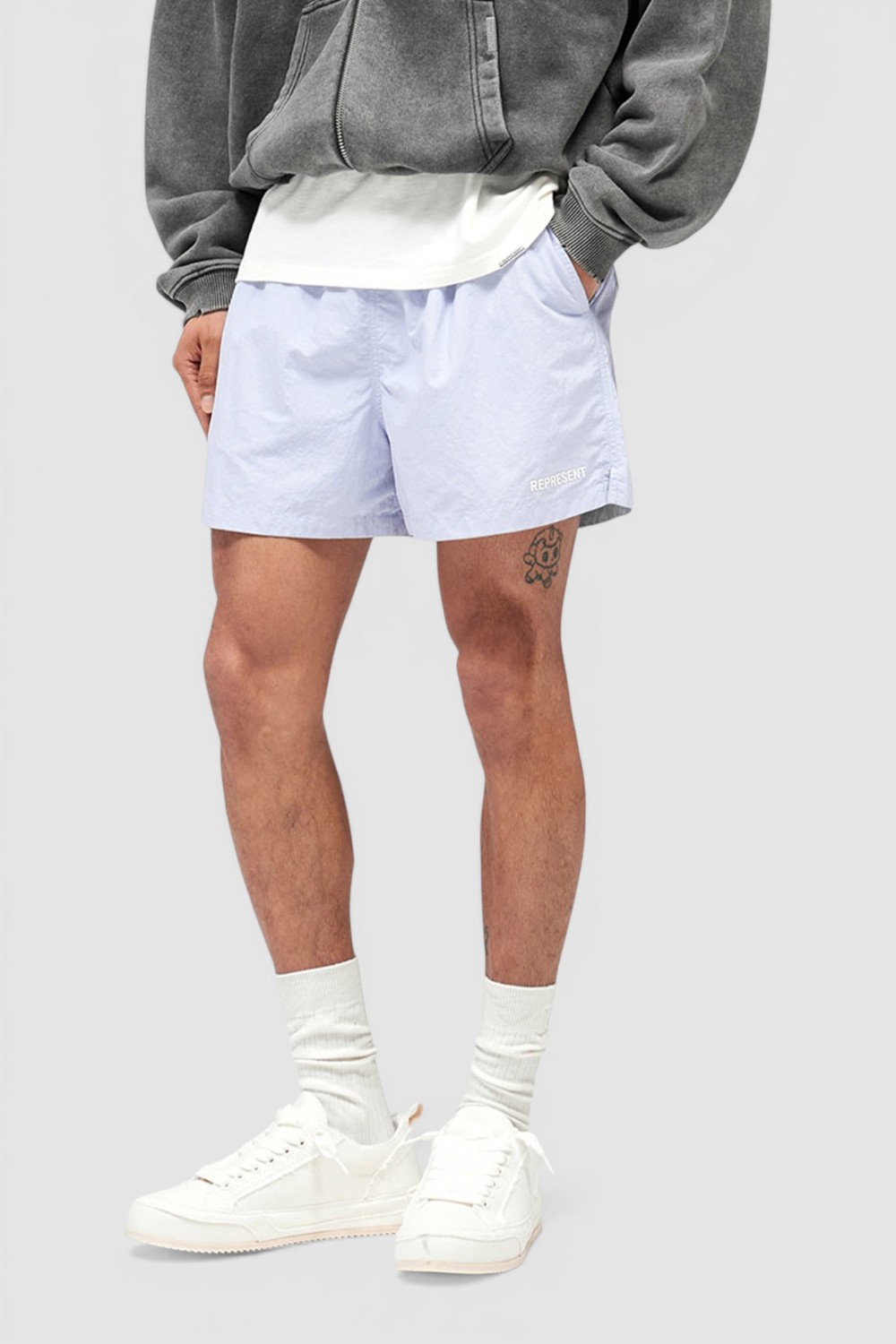 תמונת דוגמן קידמית של מכנסי בגד ים