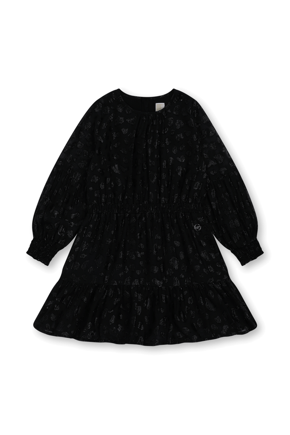 תמונה קידמית של גילאי 6-12 שמלה מנצנצת עם מלמלה