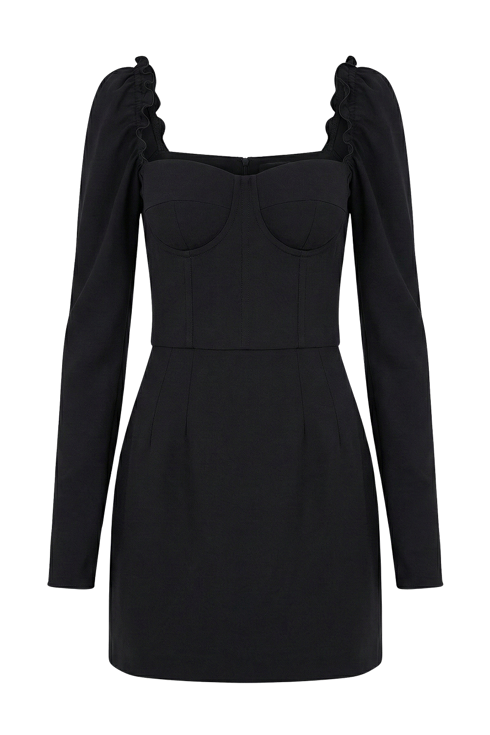 תמונה קידמית של שמלת מיני