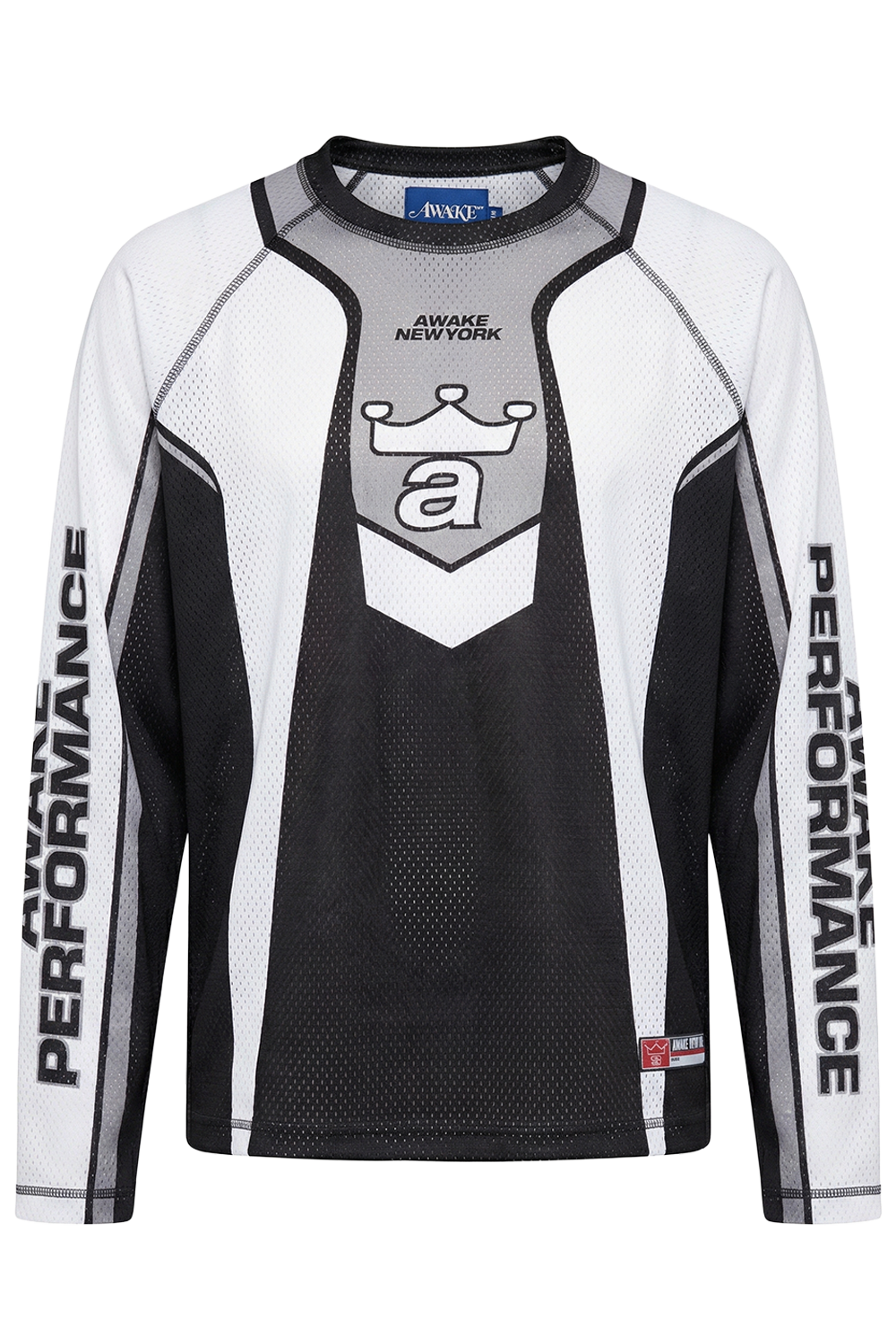 תמונה קידמית של חולצת הוקי בגזרה משוחררת