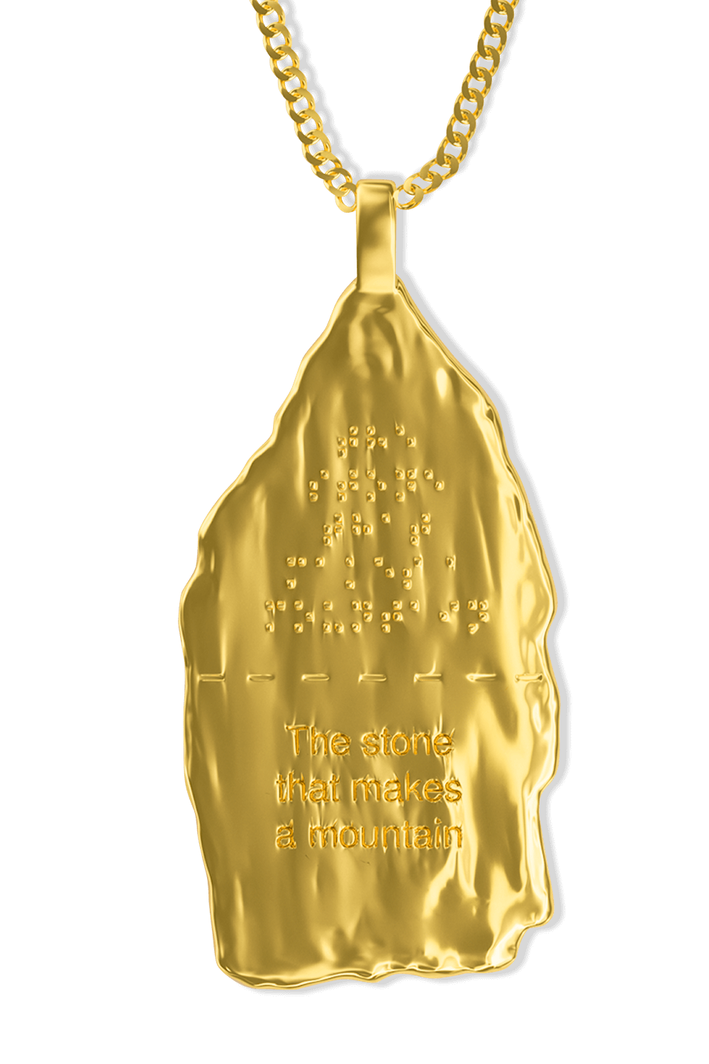 שרשרת קיובן בוי מכסף מצופה זהב 18K