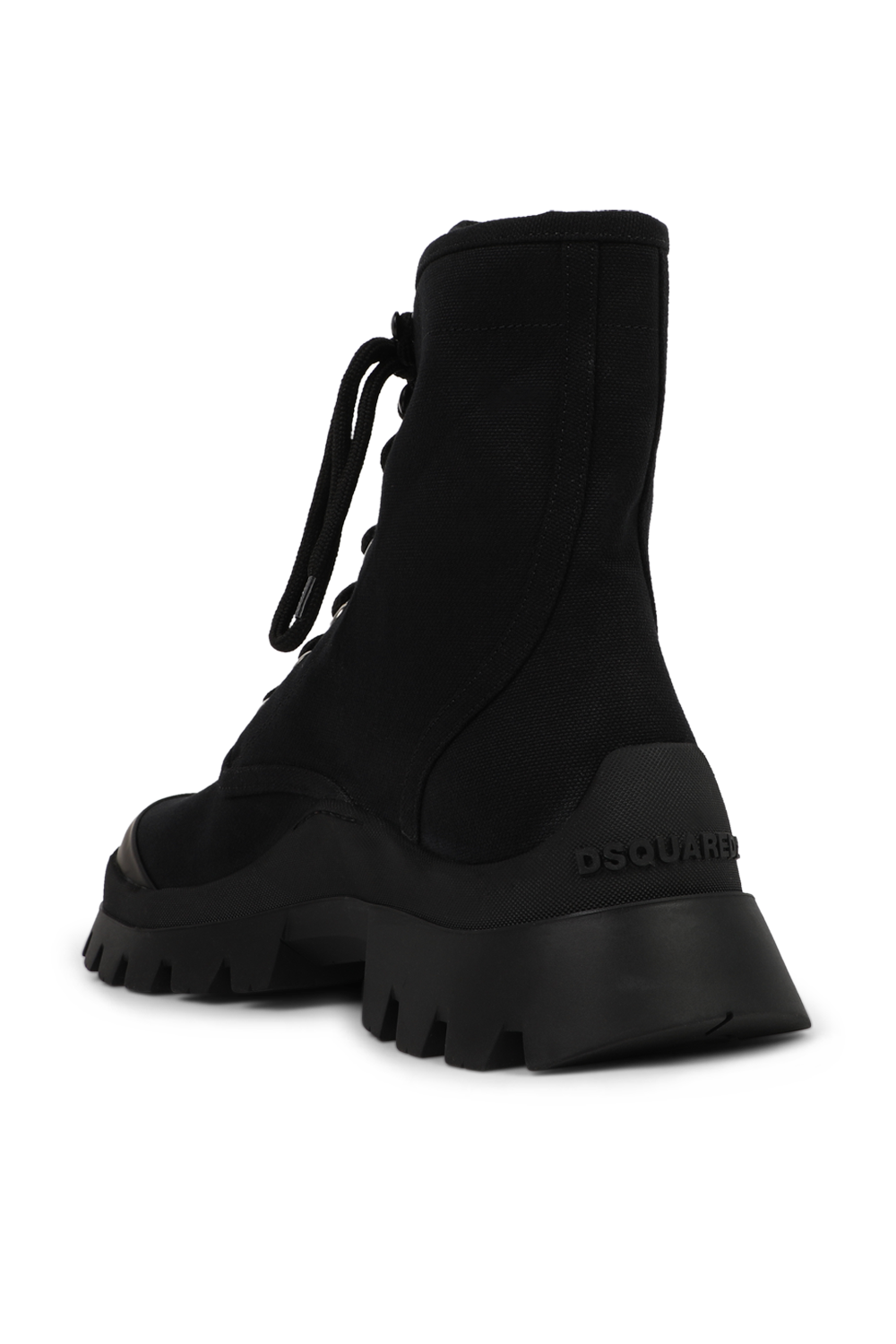 תמונה אחורית של נעלי טאנק קומבט מקנבס