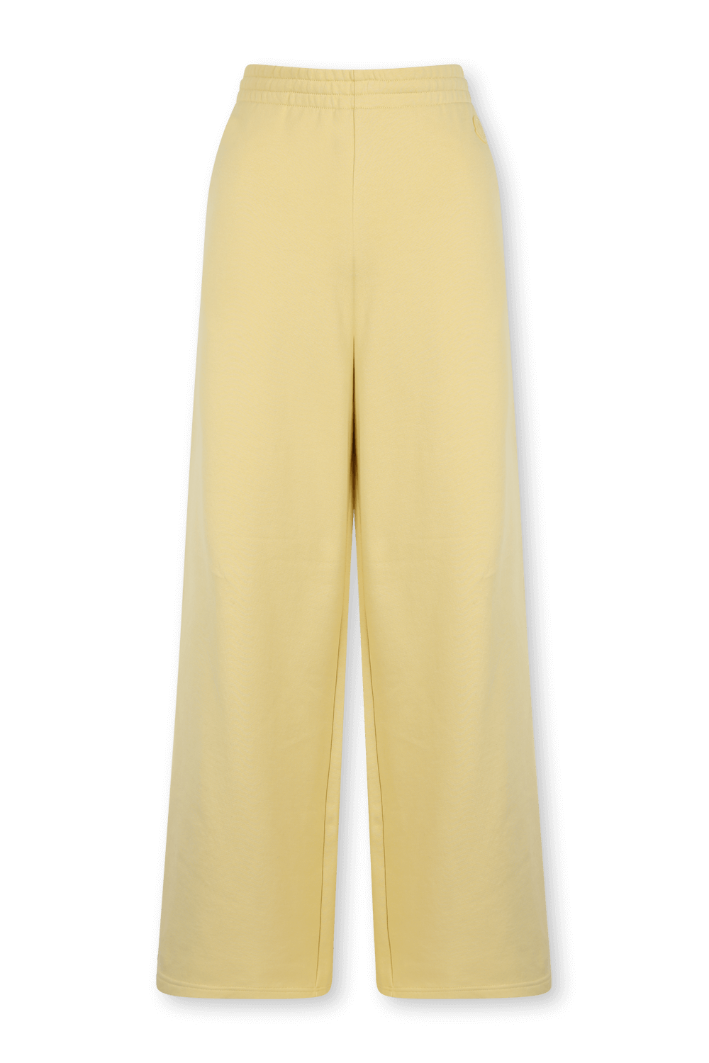 תמונה קידמית של מכנסי טרנינג מתרחבים