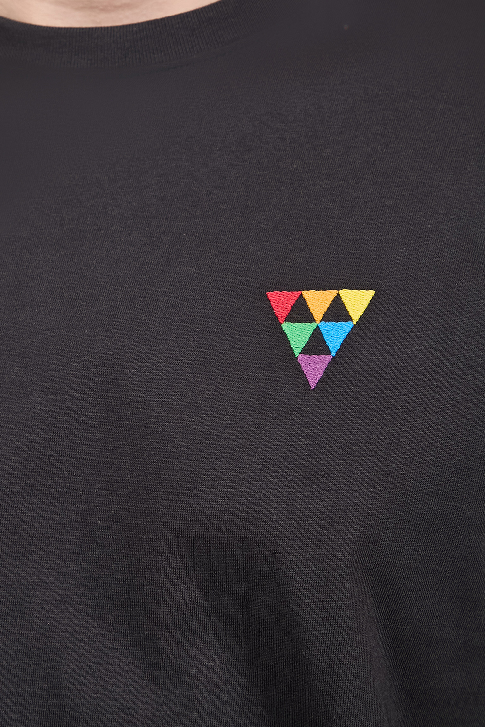 תמונת תקריב דוגמן של חולצת טי