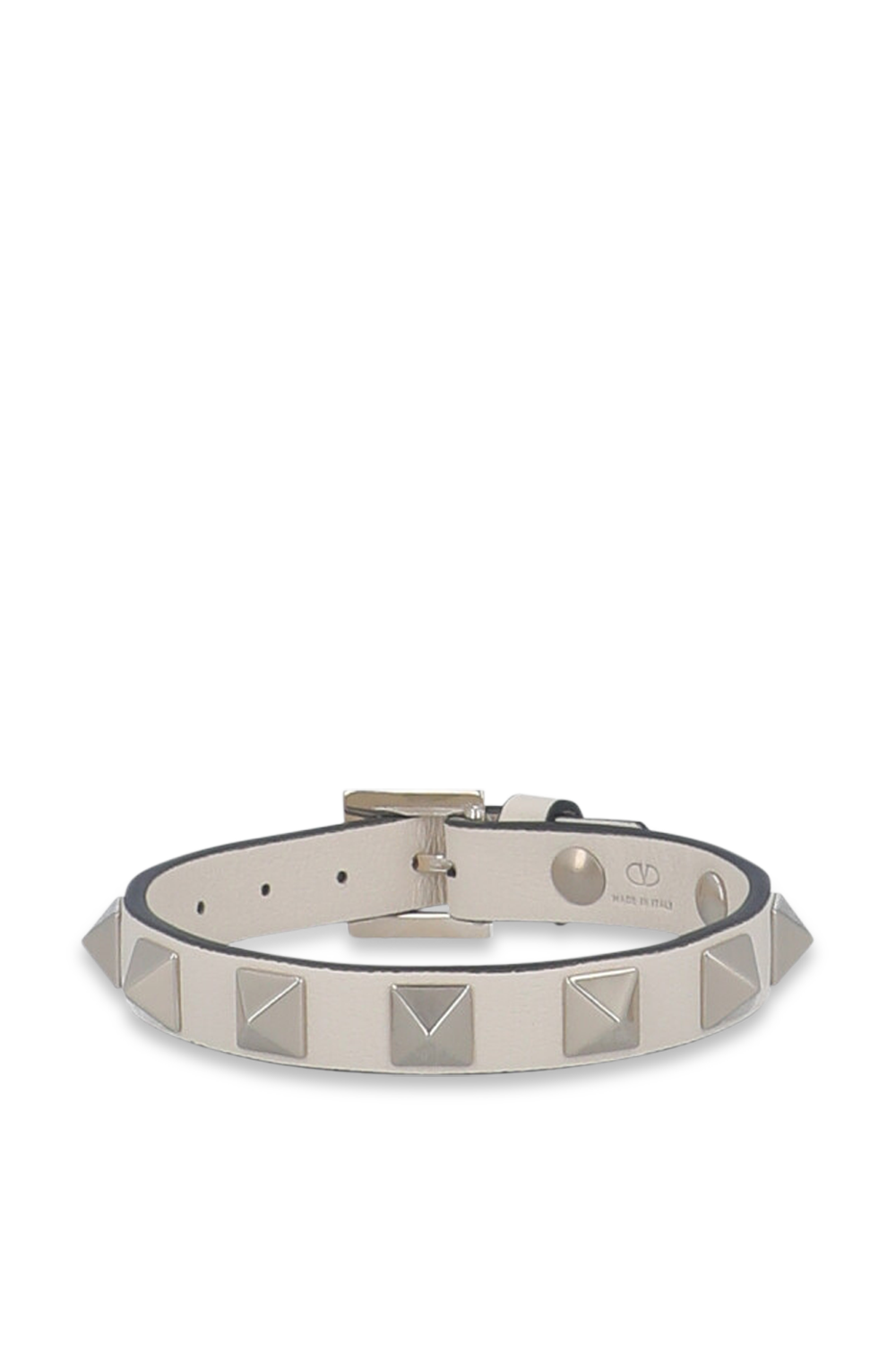 תמונה קידמית של צמיד מעור