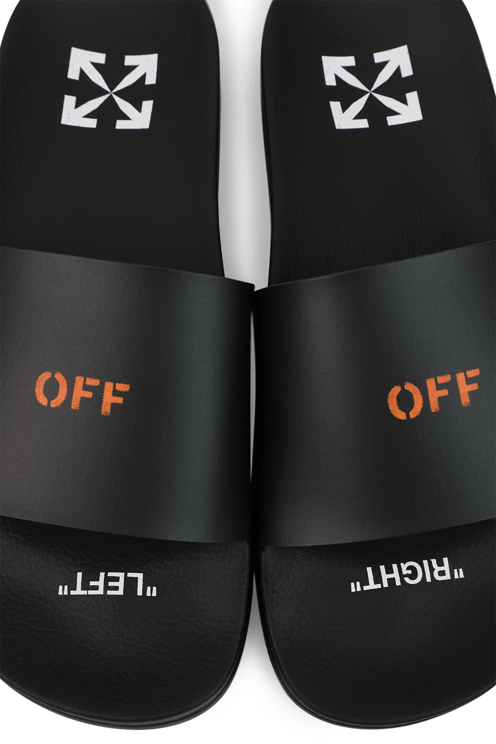 תמונת תקריב של Pool Sliders in Black