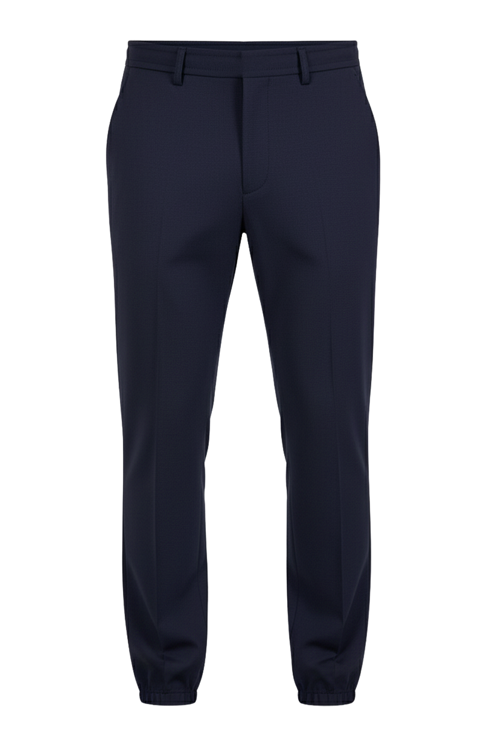 תמונה קידמית של מכנסיים מחוייטים עם שרוך קשירה