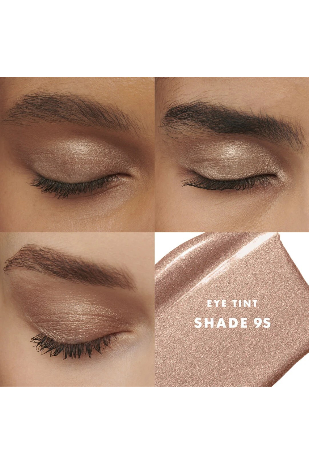 תמונת פנים של מארז מסקרה ושתי צלליות