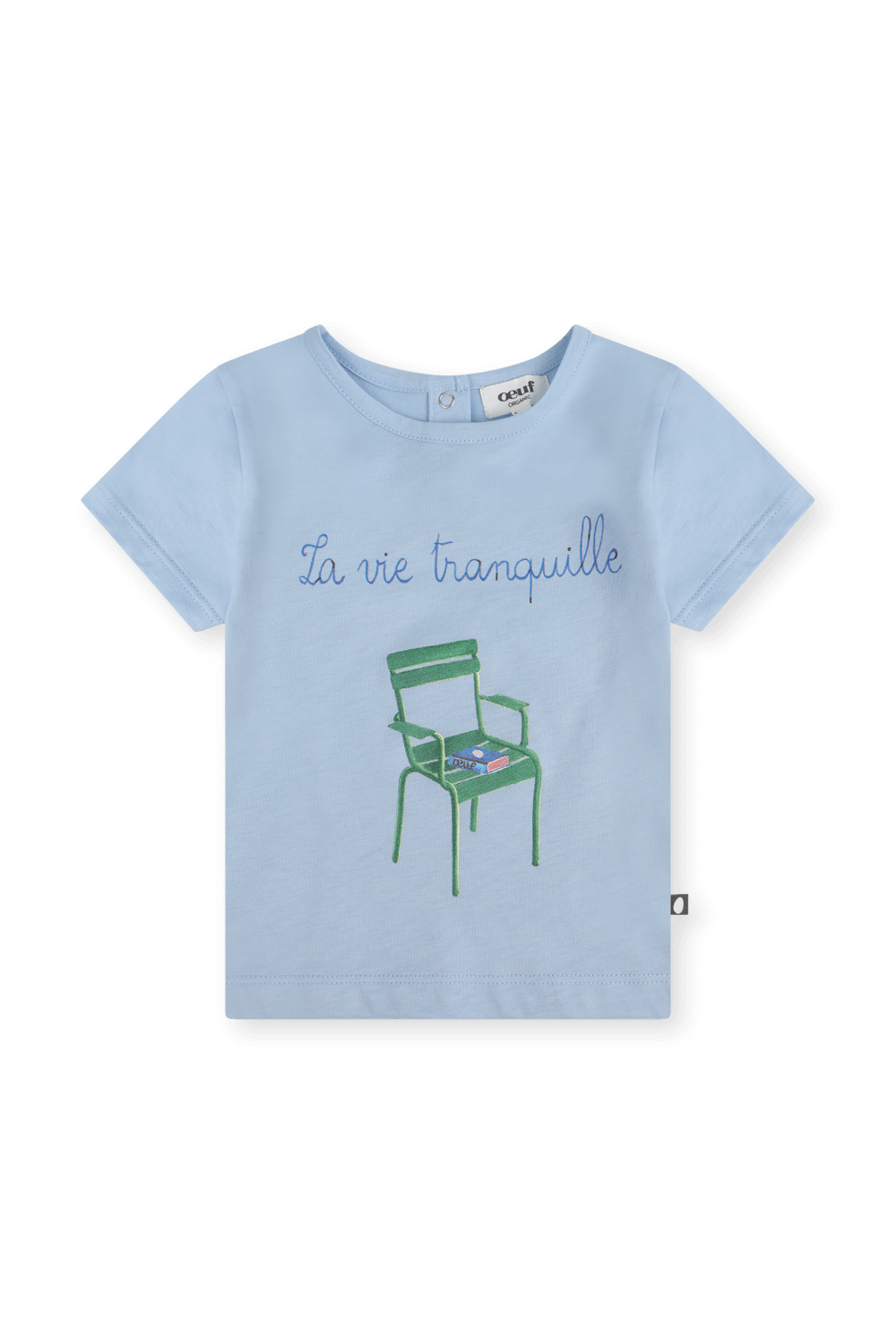 חולצת טי עם הדפס כיסא - גילאי 2-7 OEUF NYC
